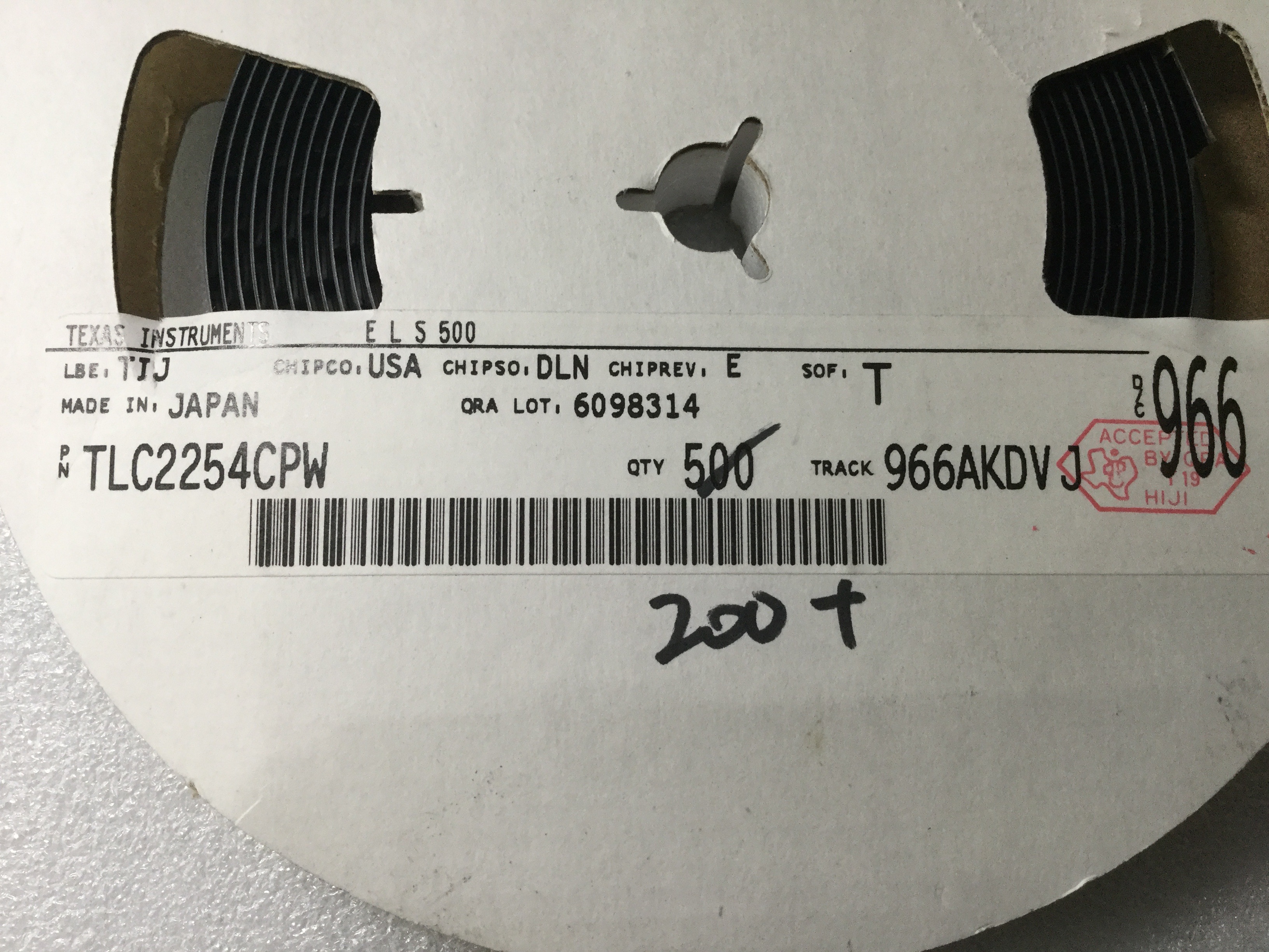 TLC2254CPW