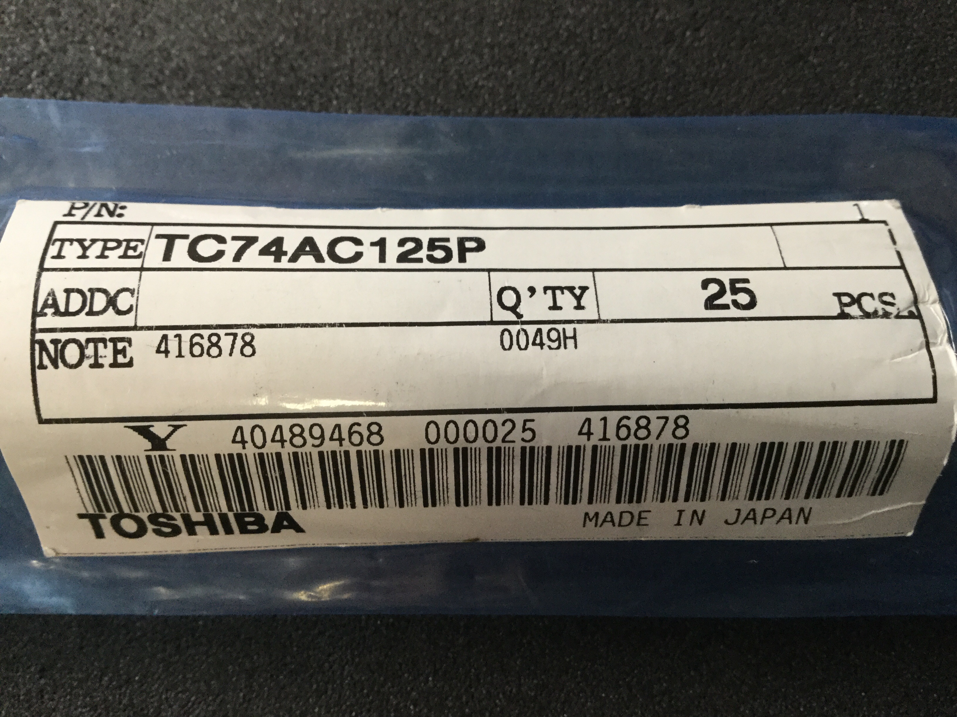 TC74AC125P