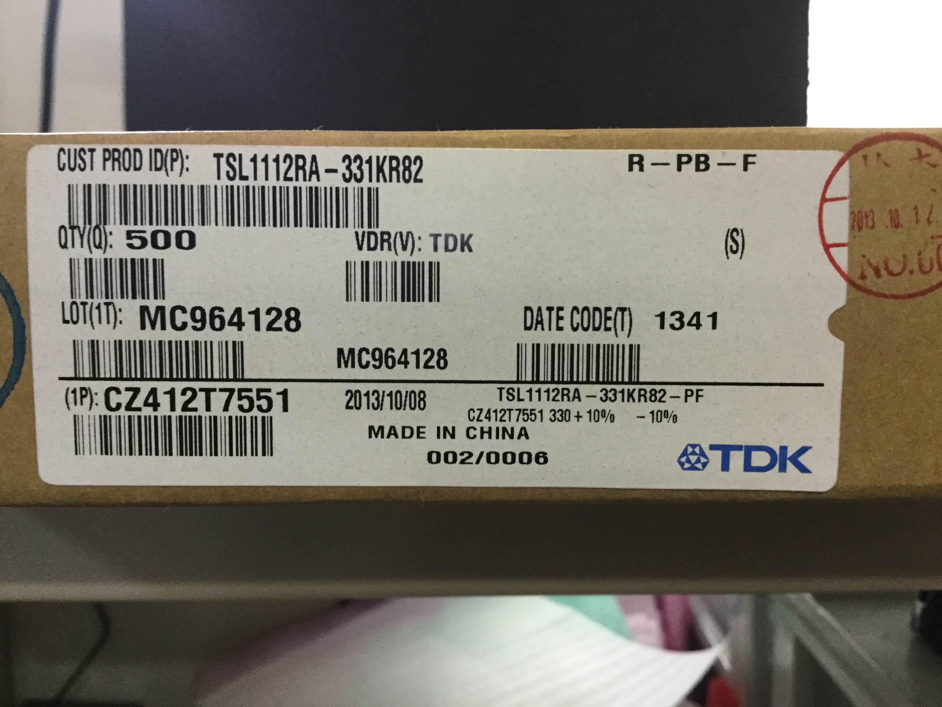 TSL1112RA-331KR82-PF