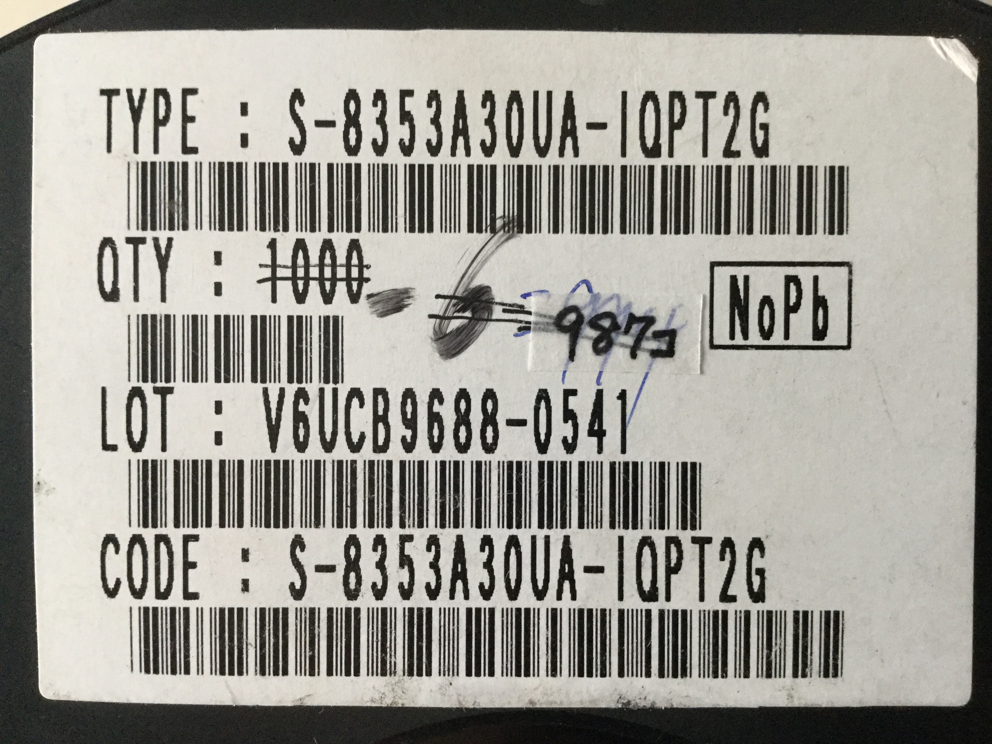 S-8353A30UA-IQPT2G