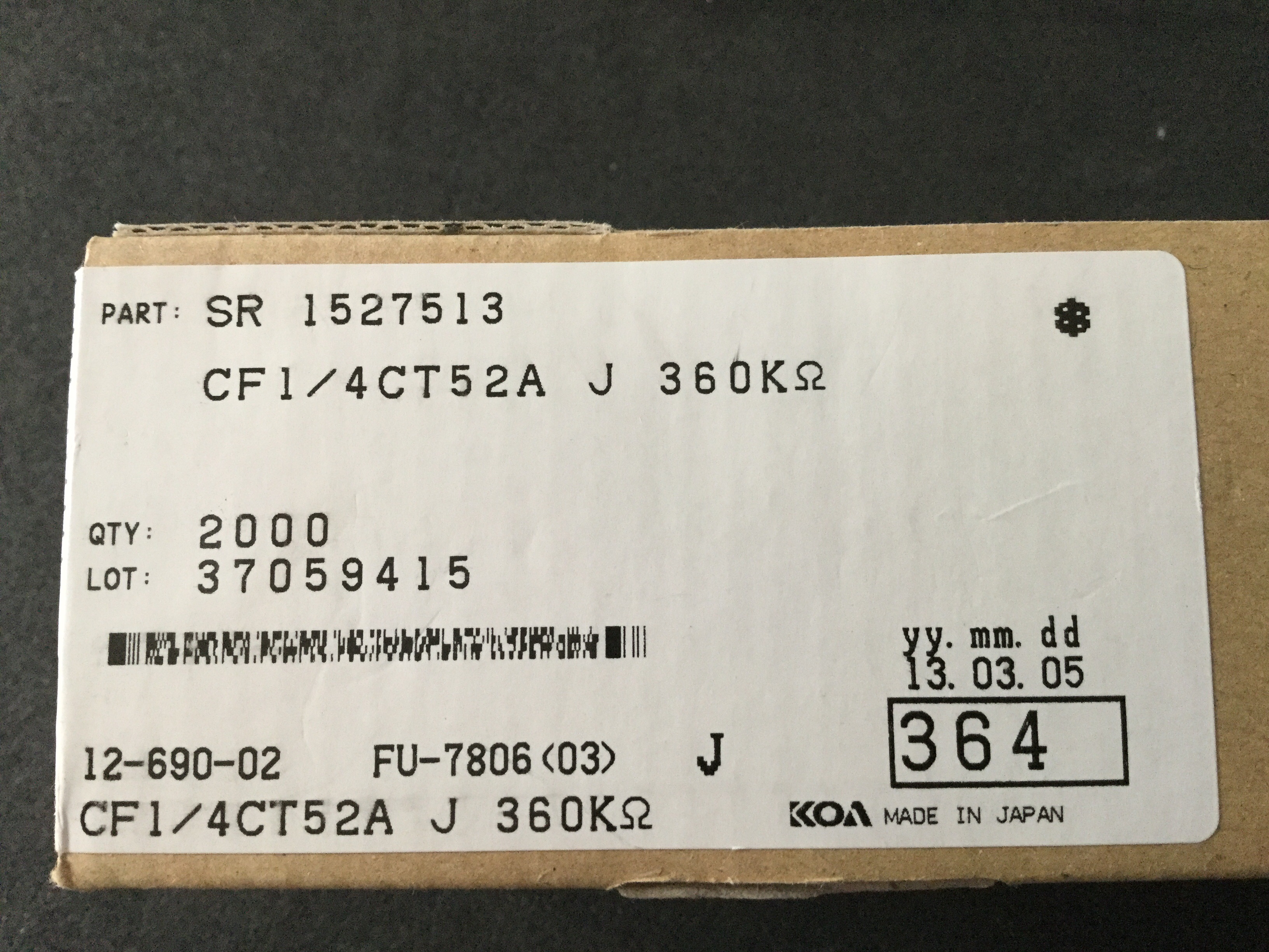SF1/4CT52A364J