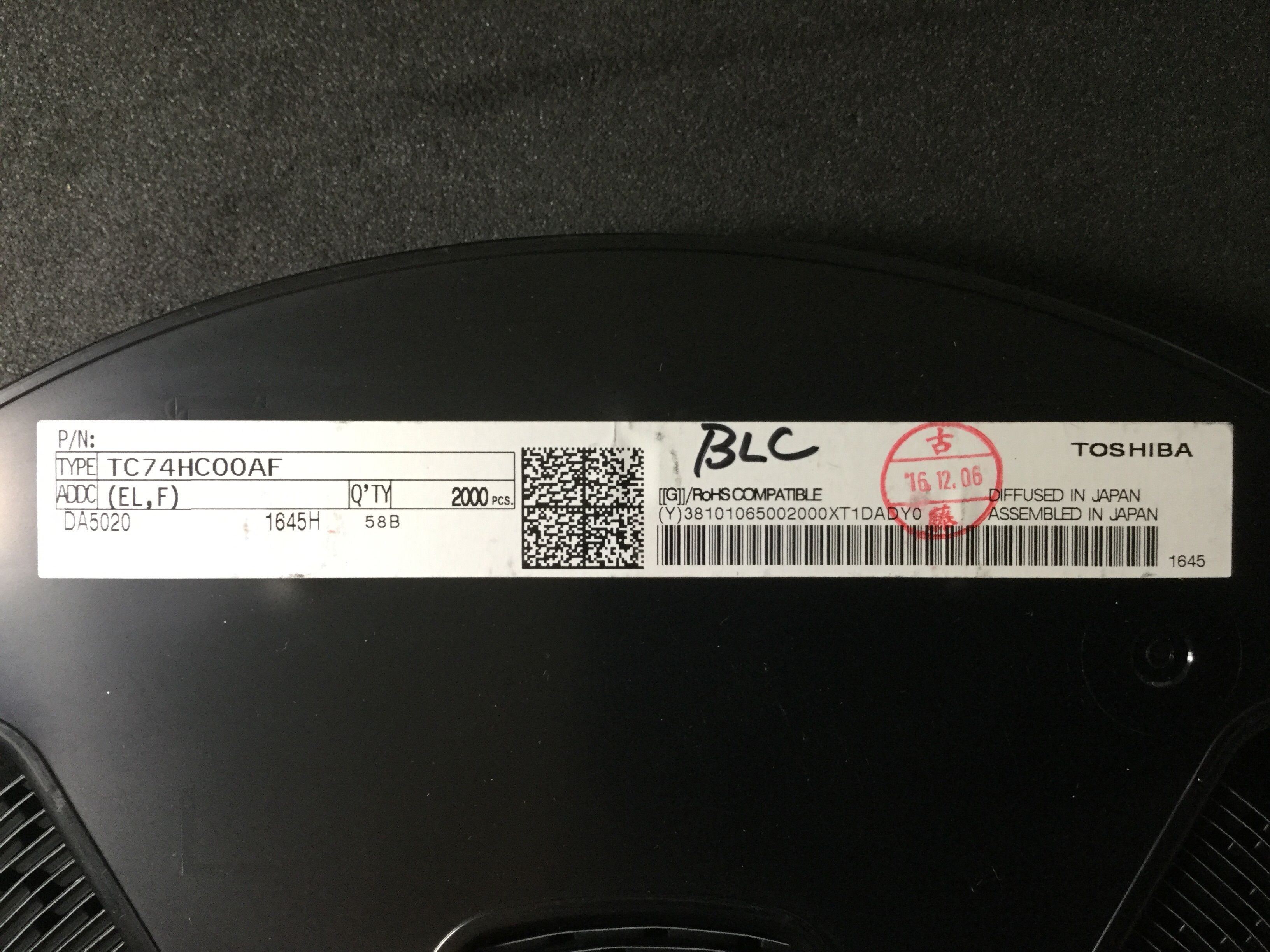 TC74HC00AF(EL,F)