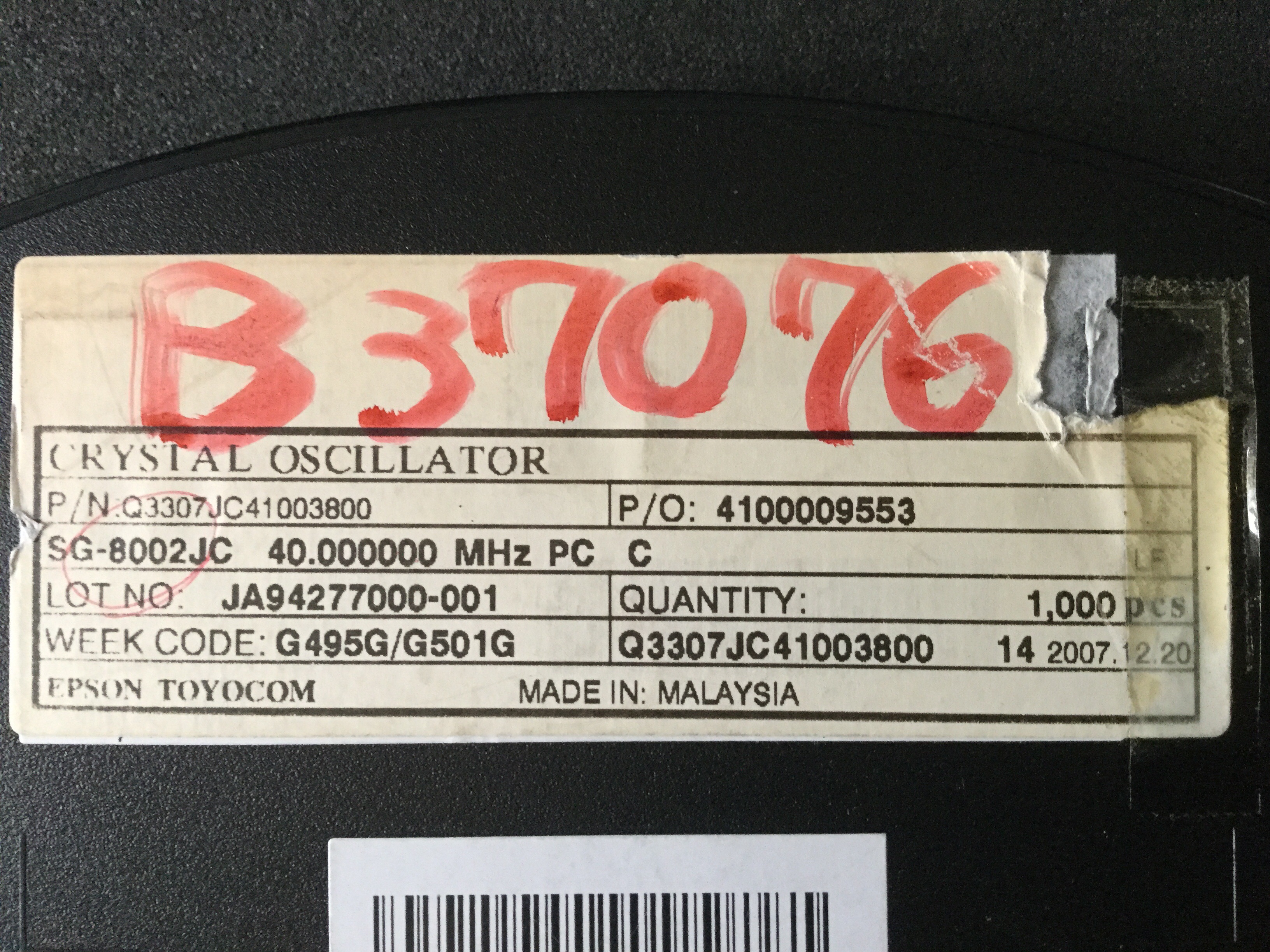 SG-8002JC 40.0000MHZ-PCC