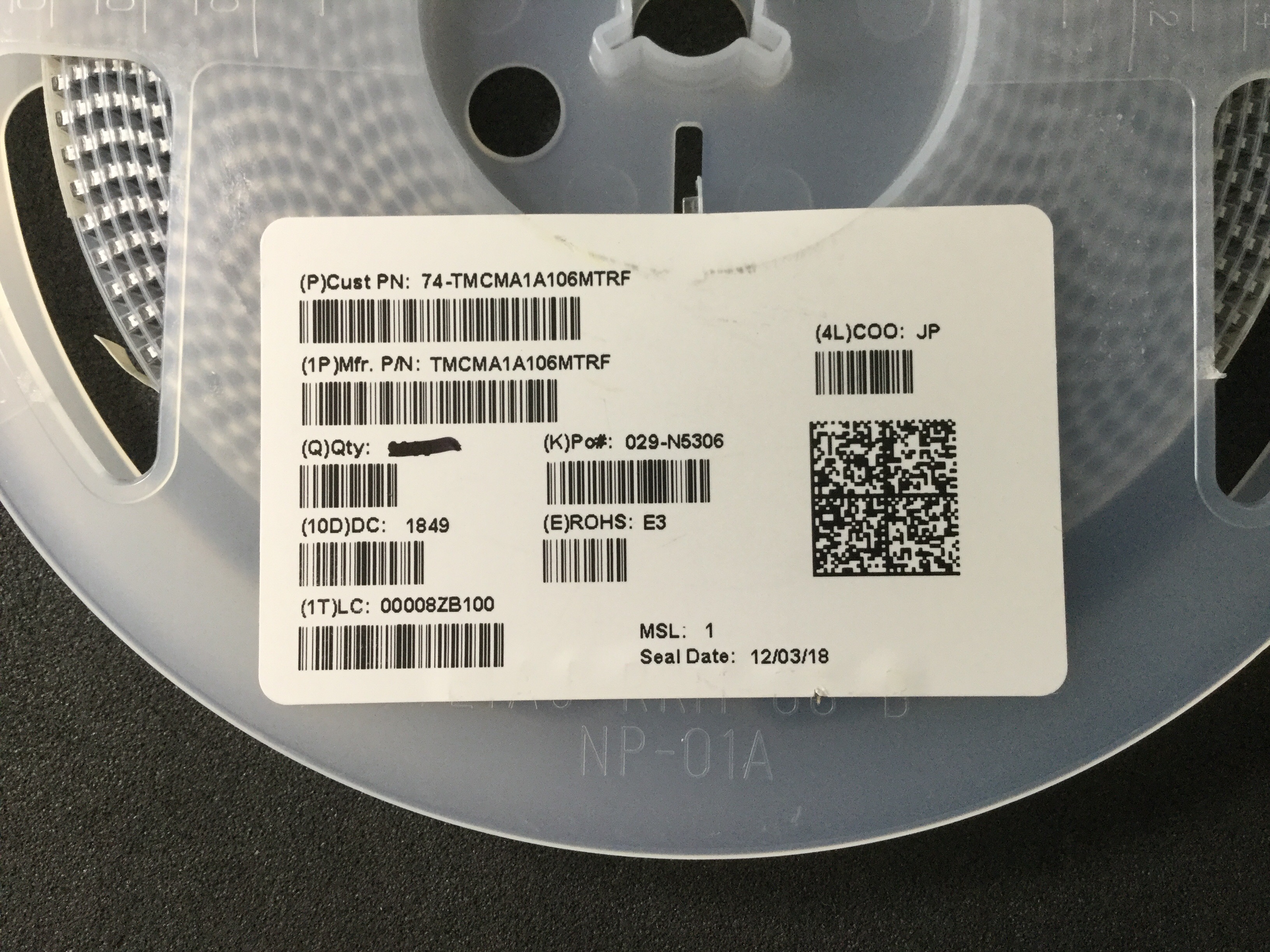 TMCMA1A106MTRF