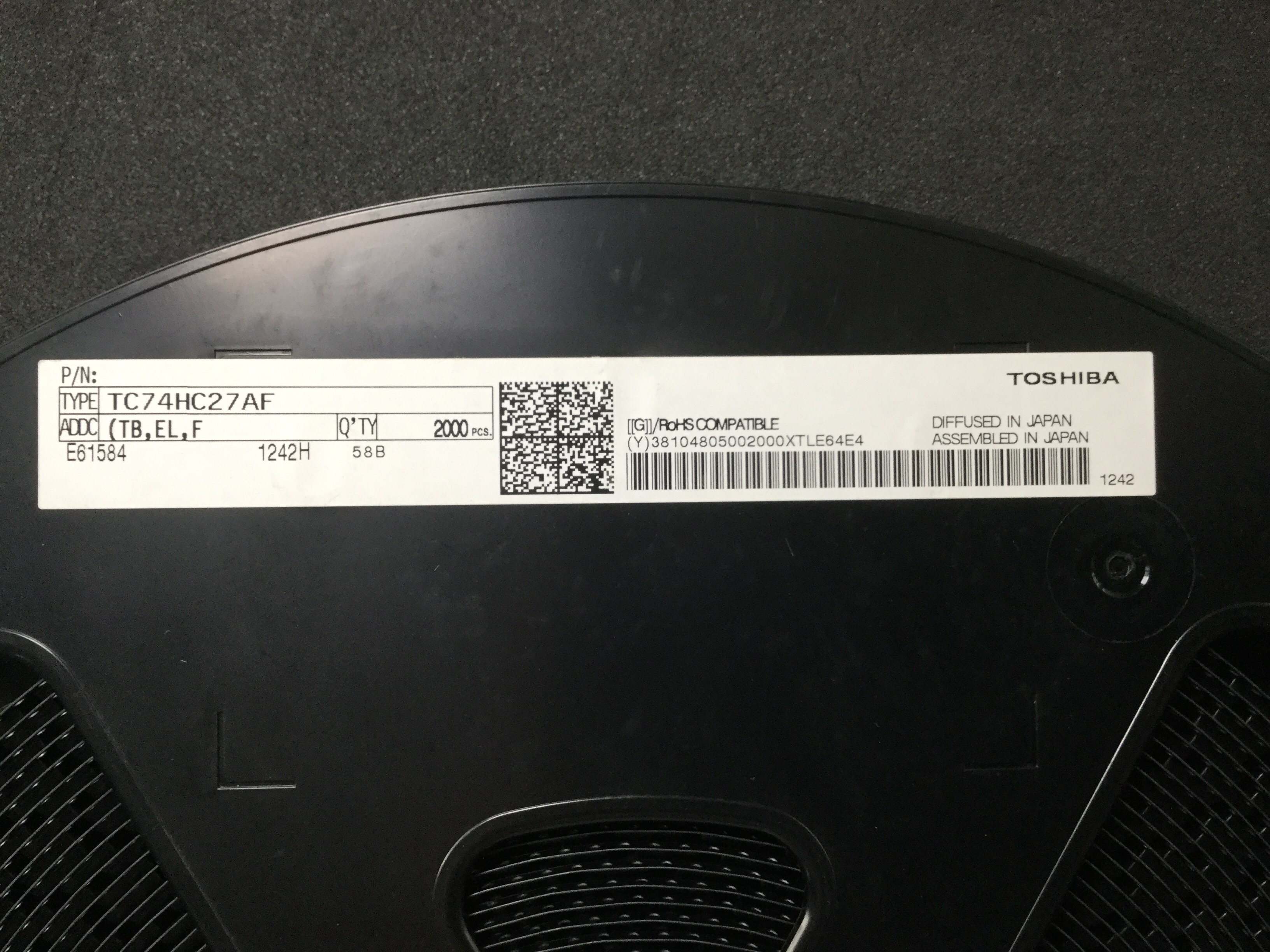 TC74HC27AF(F)