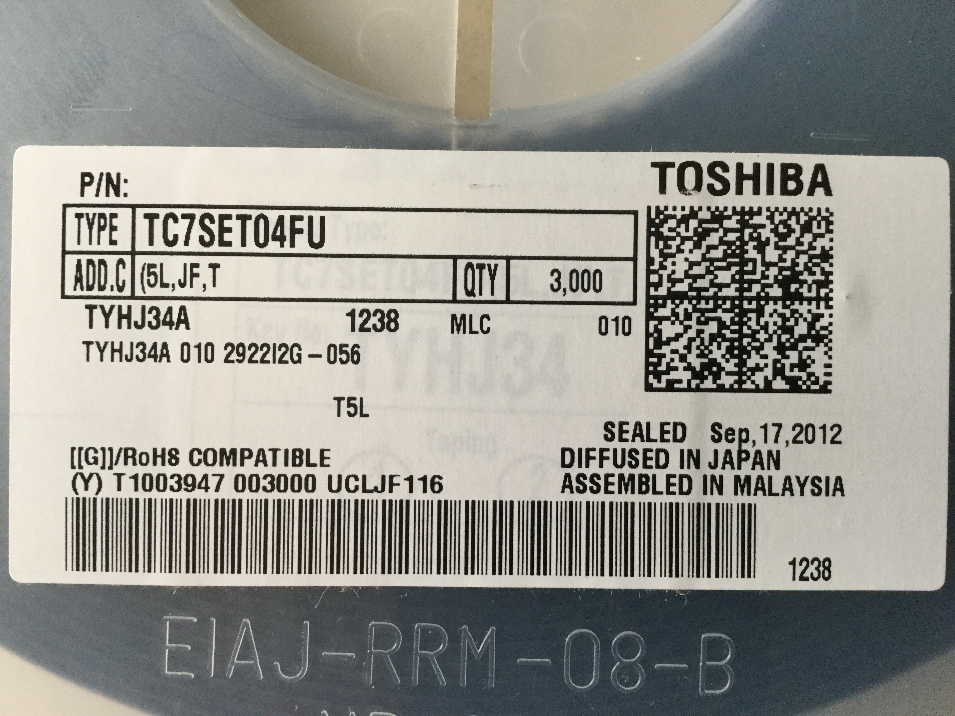 TC7SET04FU(T5L,JF)