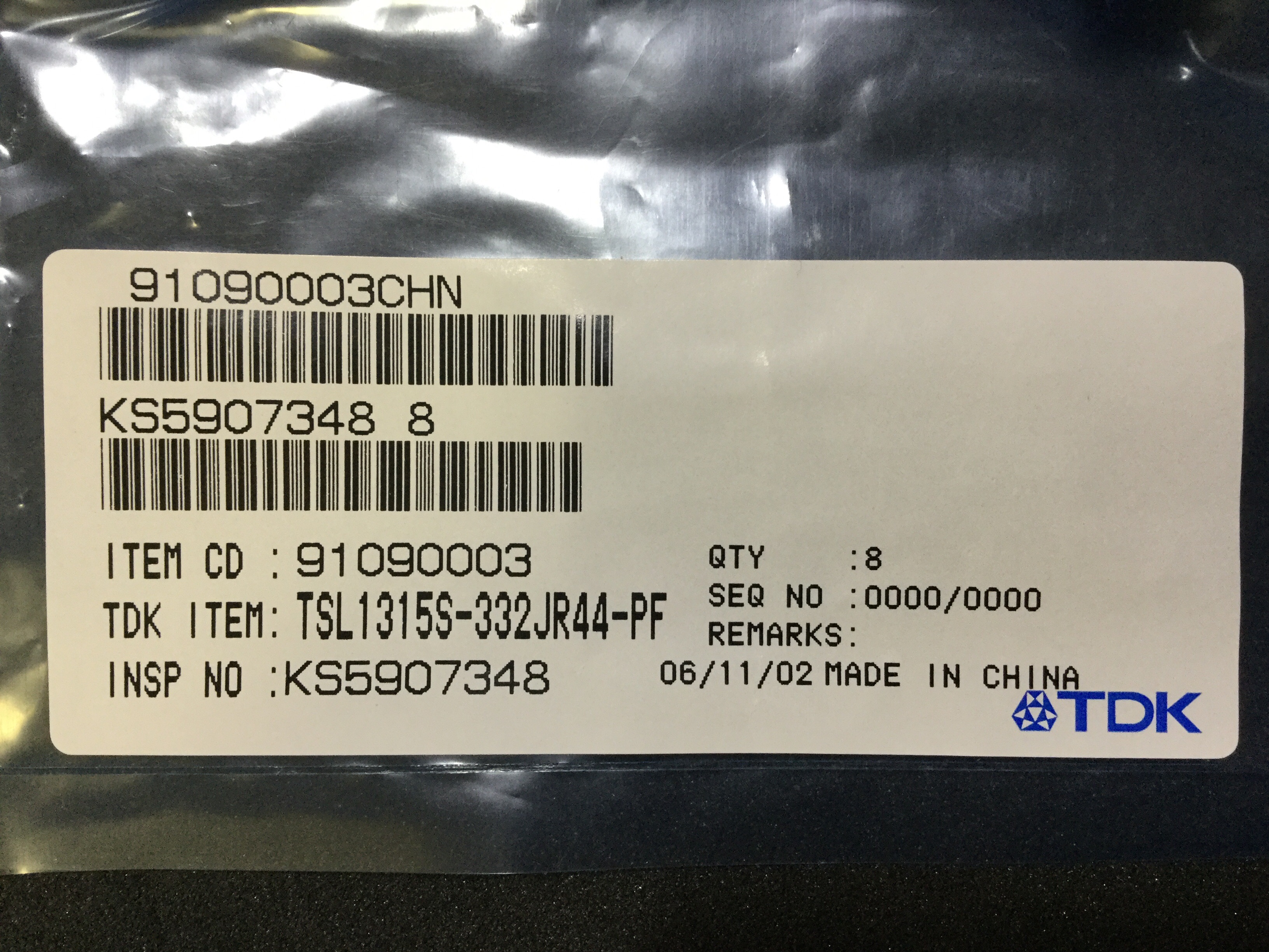 TSL1315S-332JR44-PF