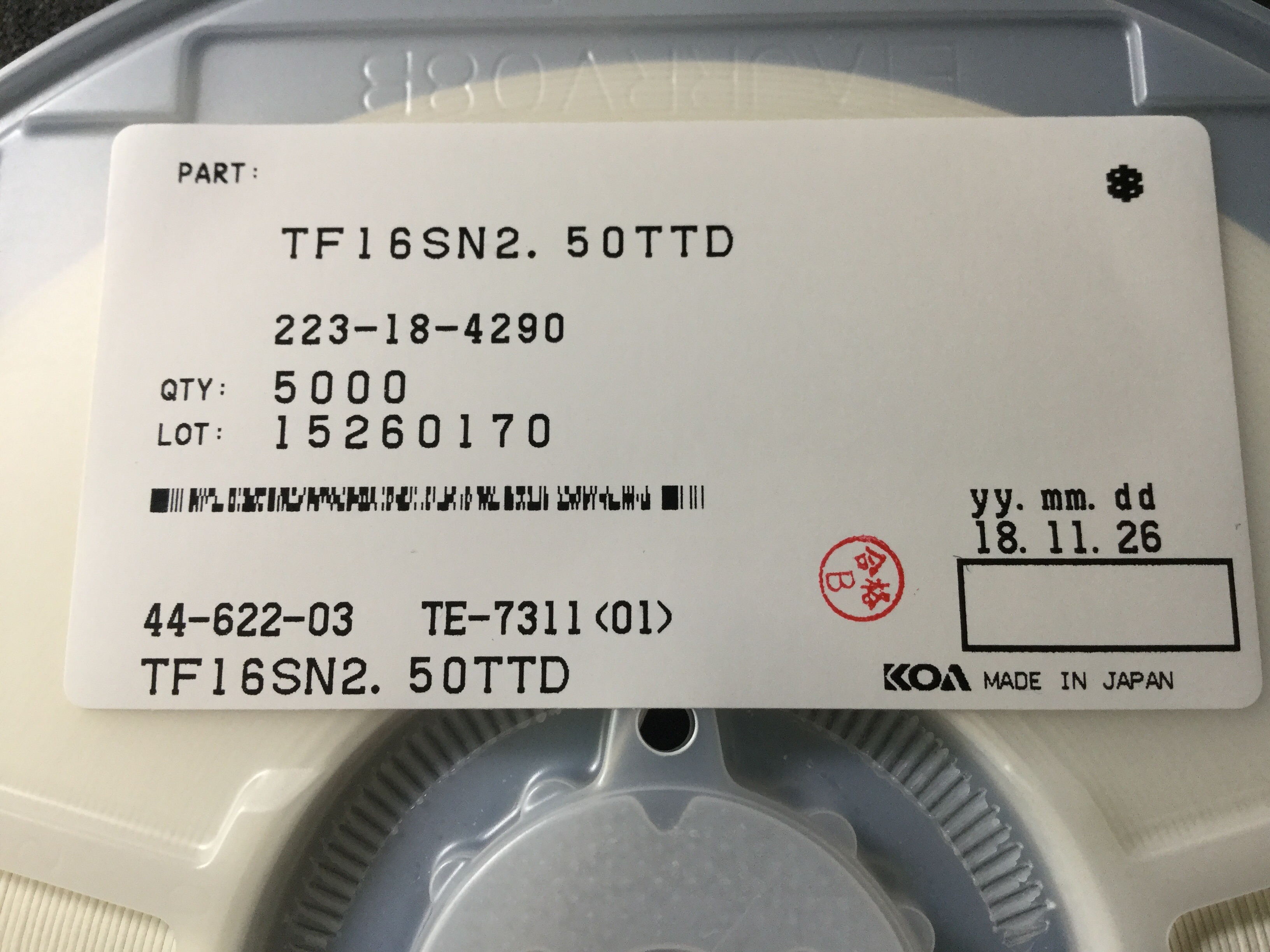 TF16SN2.50TTD