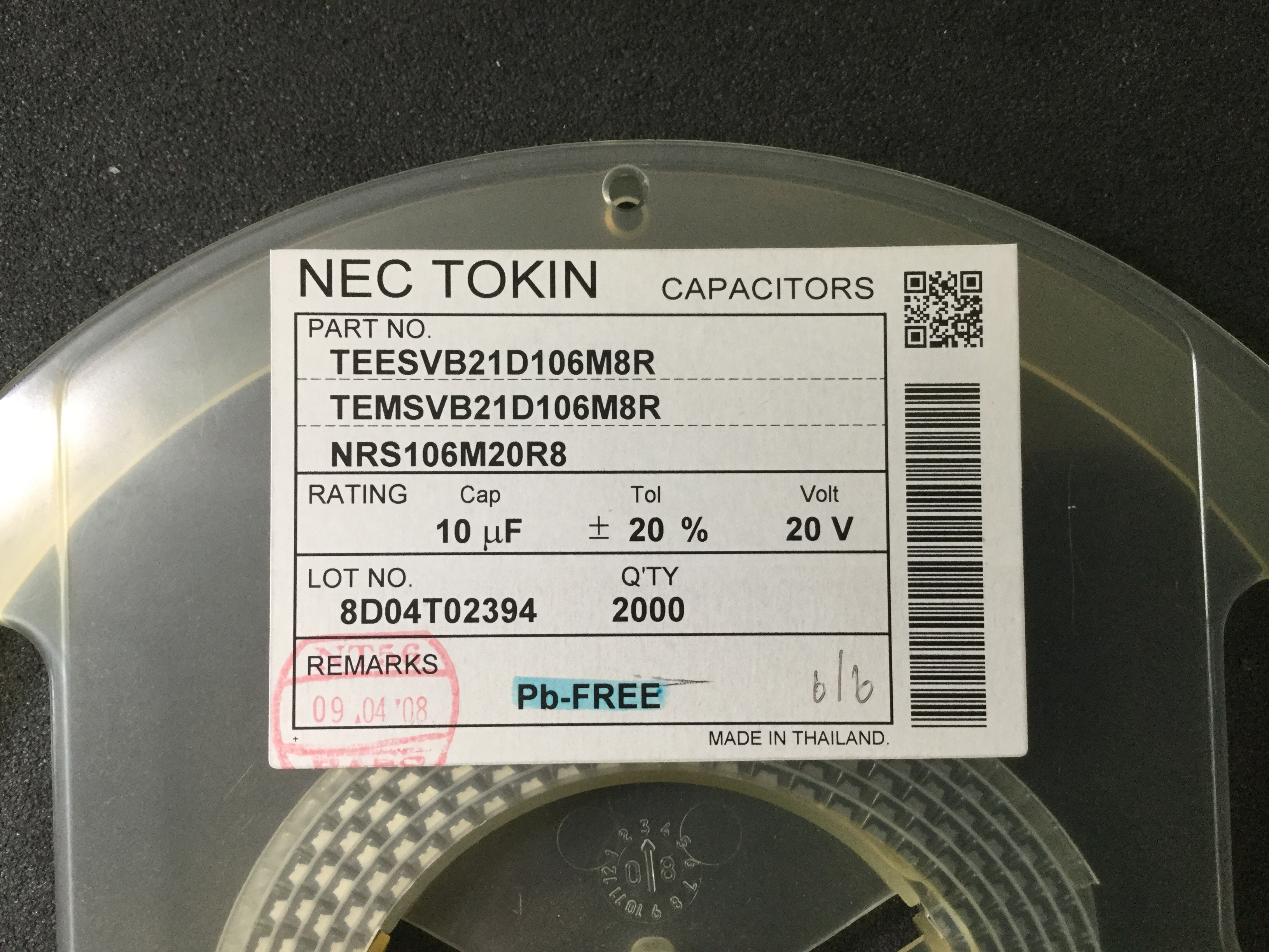 TEESVB21D106M8R