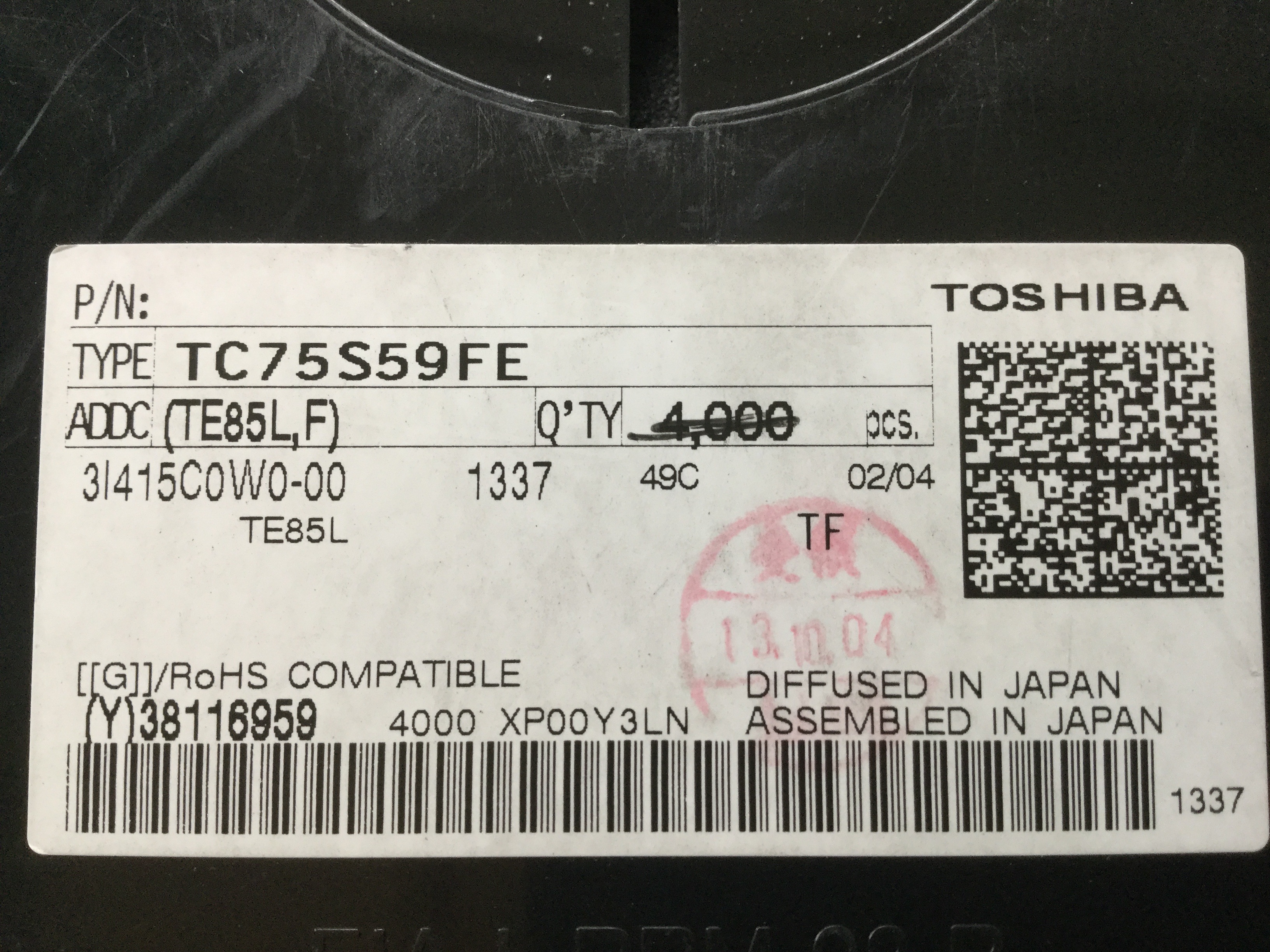 TC75S59FE(TE85L,F)
