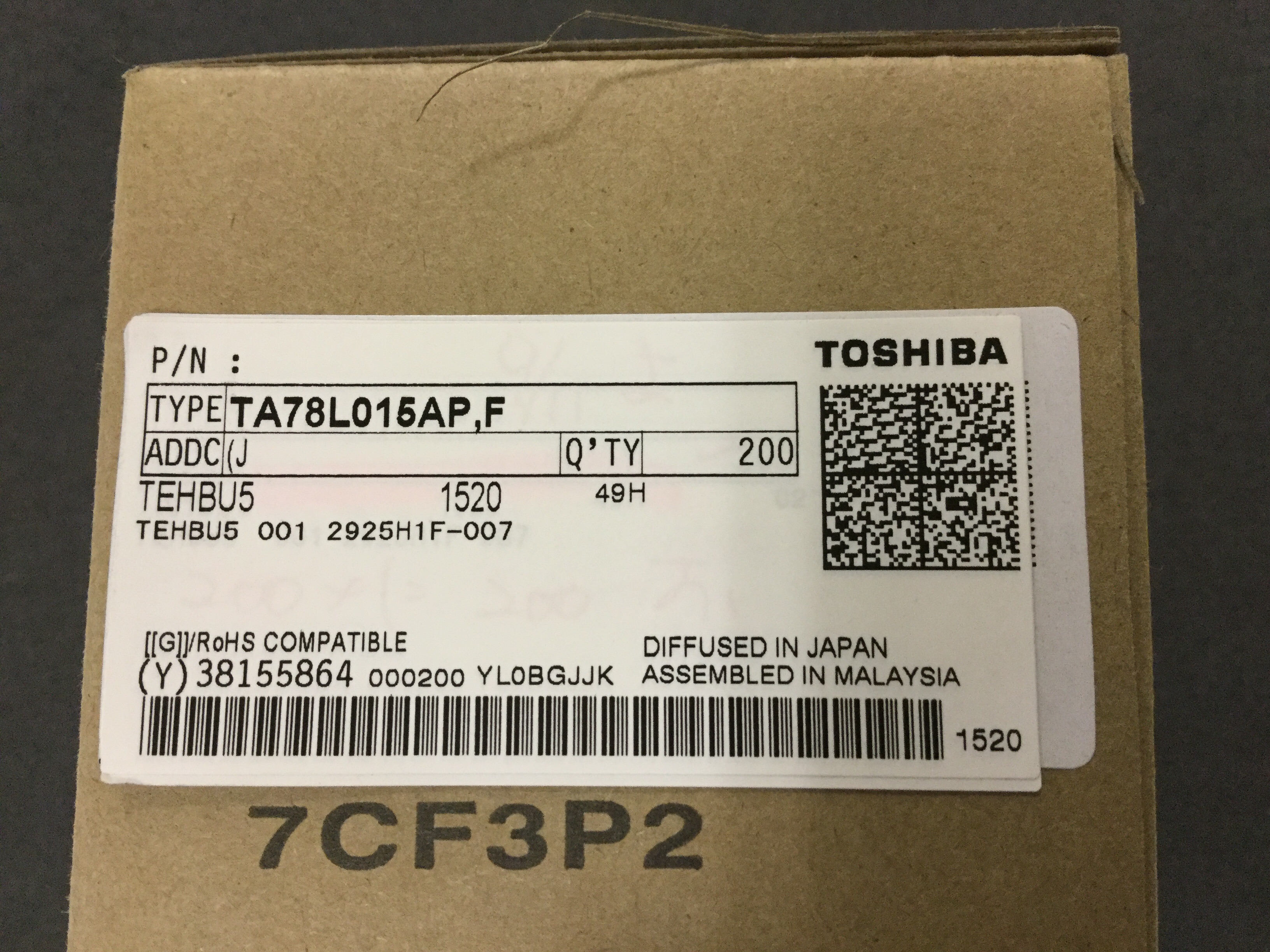 TA78L015AP,F(J