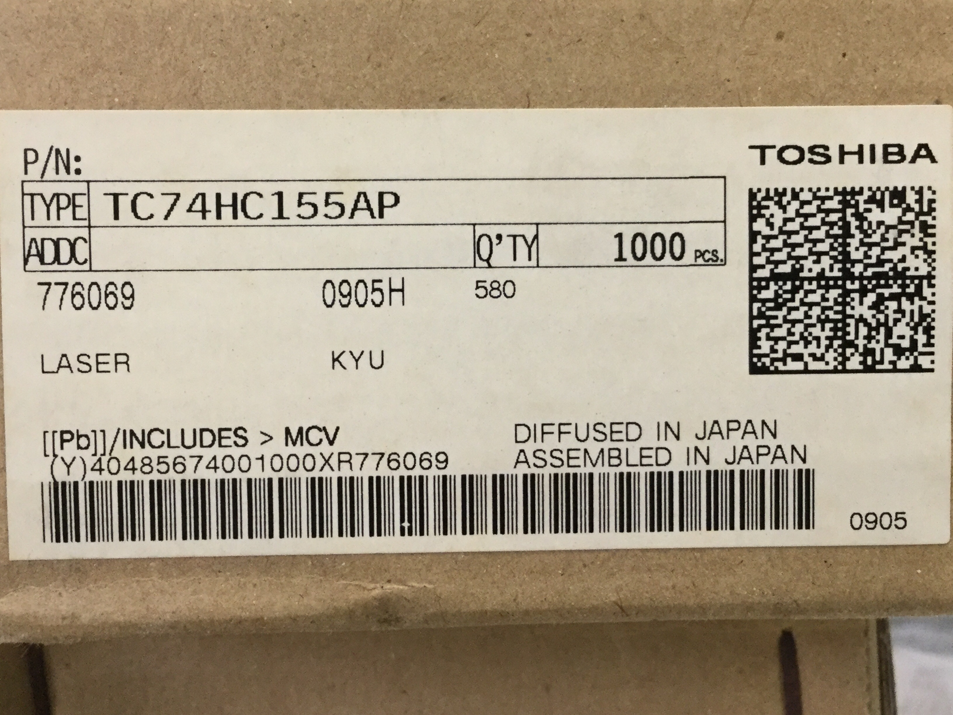 TC74HC155AP(F)