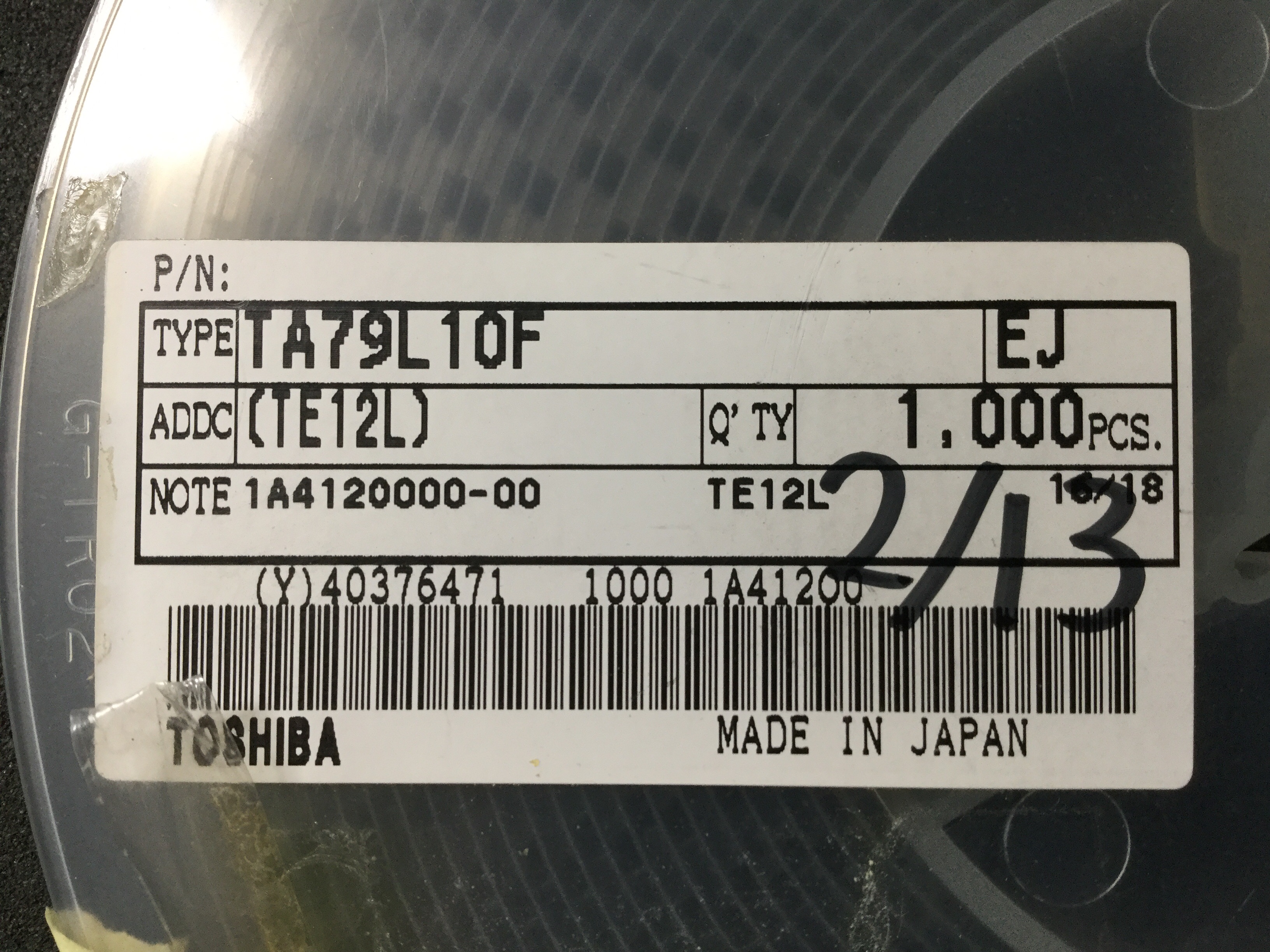 TA79L10F(TE12L)