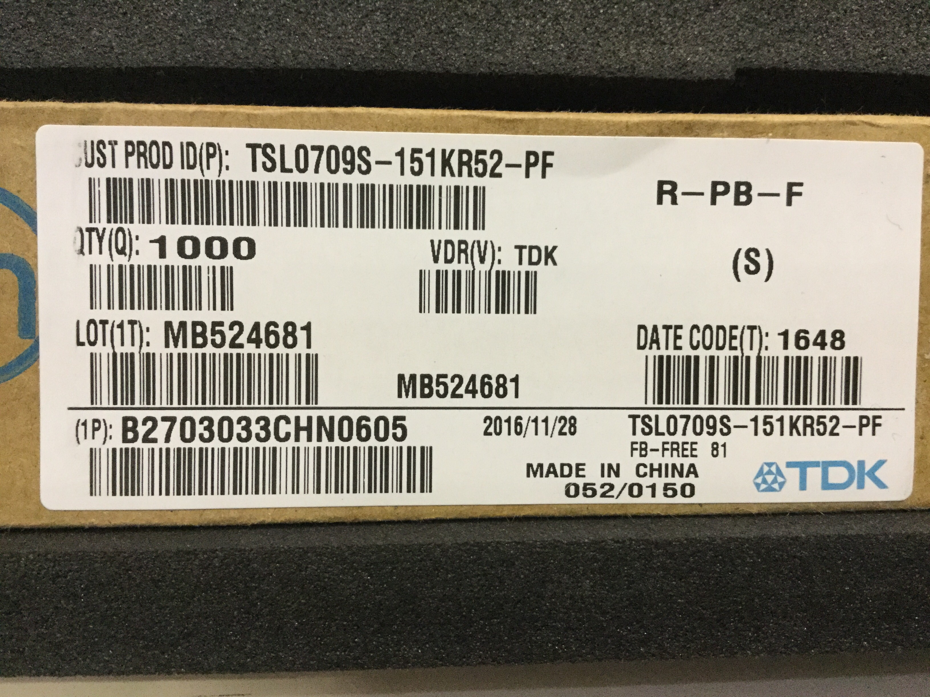 TSL0709S-151KR52-PF