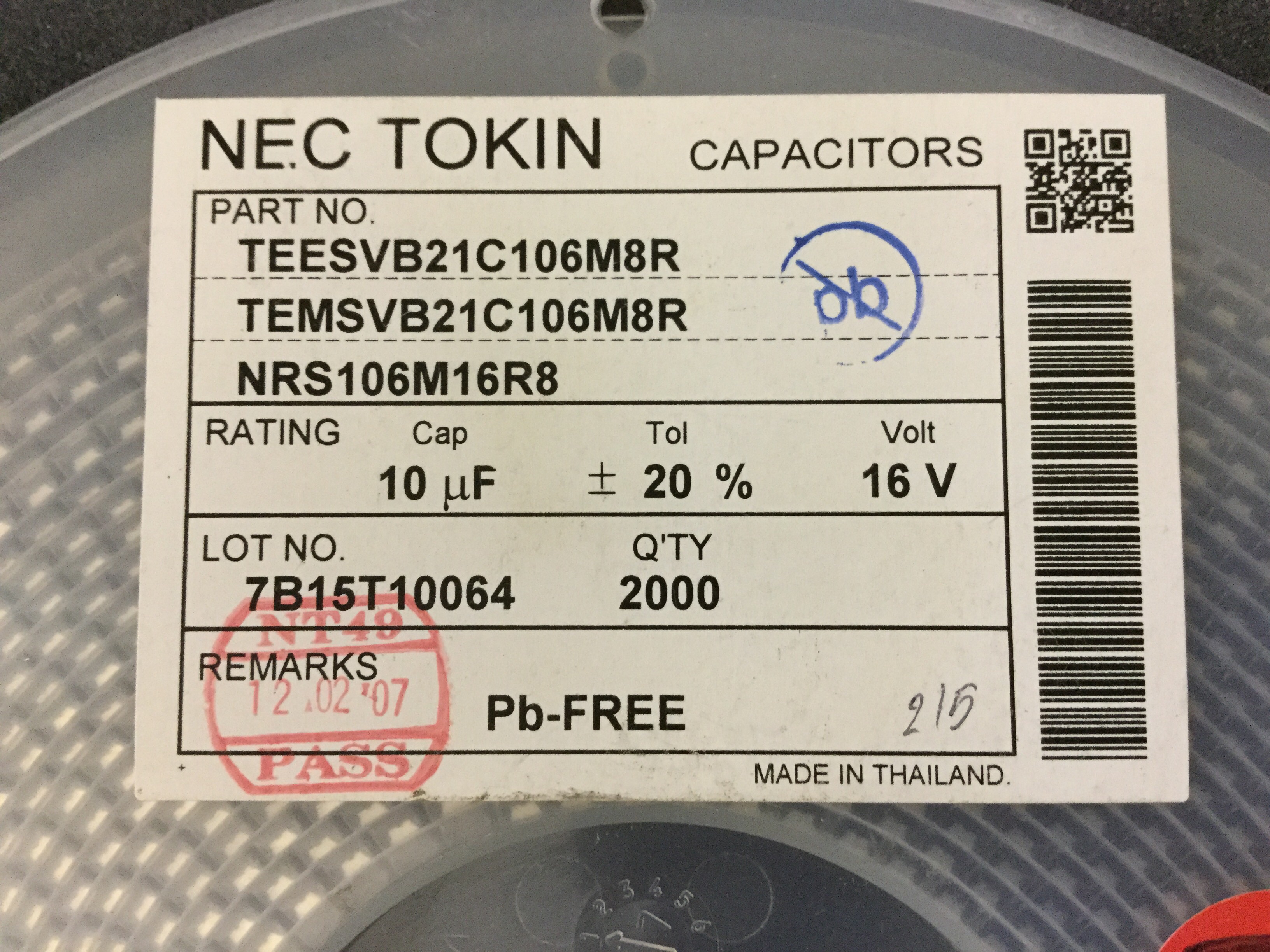 TEESVB21C106M8R