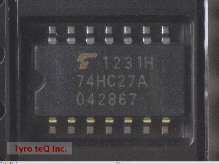 TC74HC27AF(EL,F)