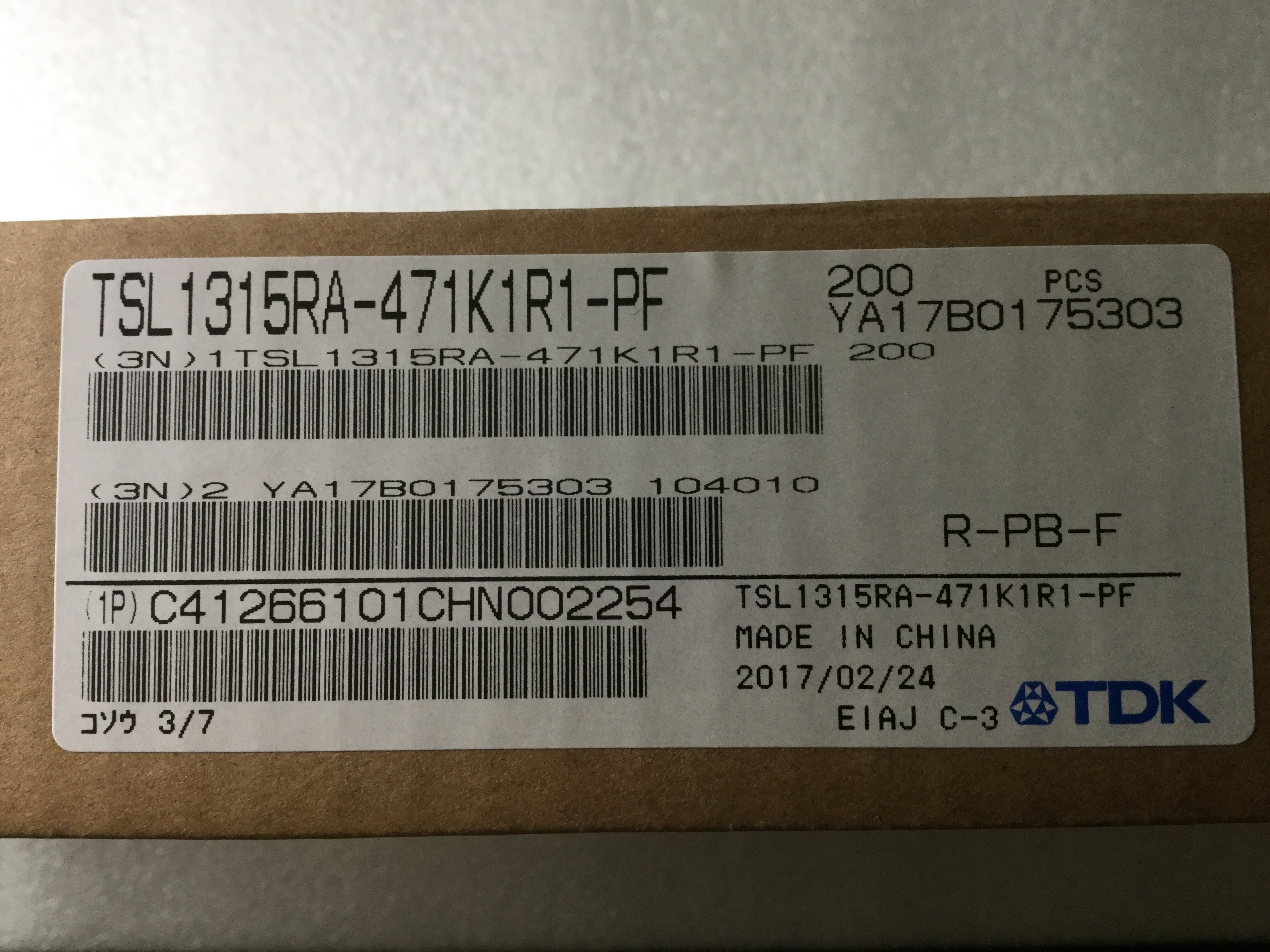 TSL1315RA-471K1R1-PF
