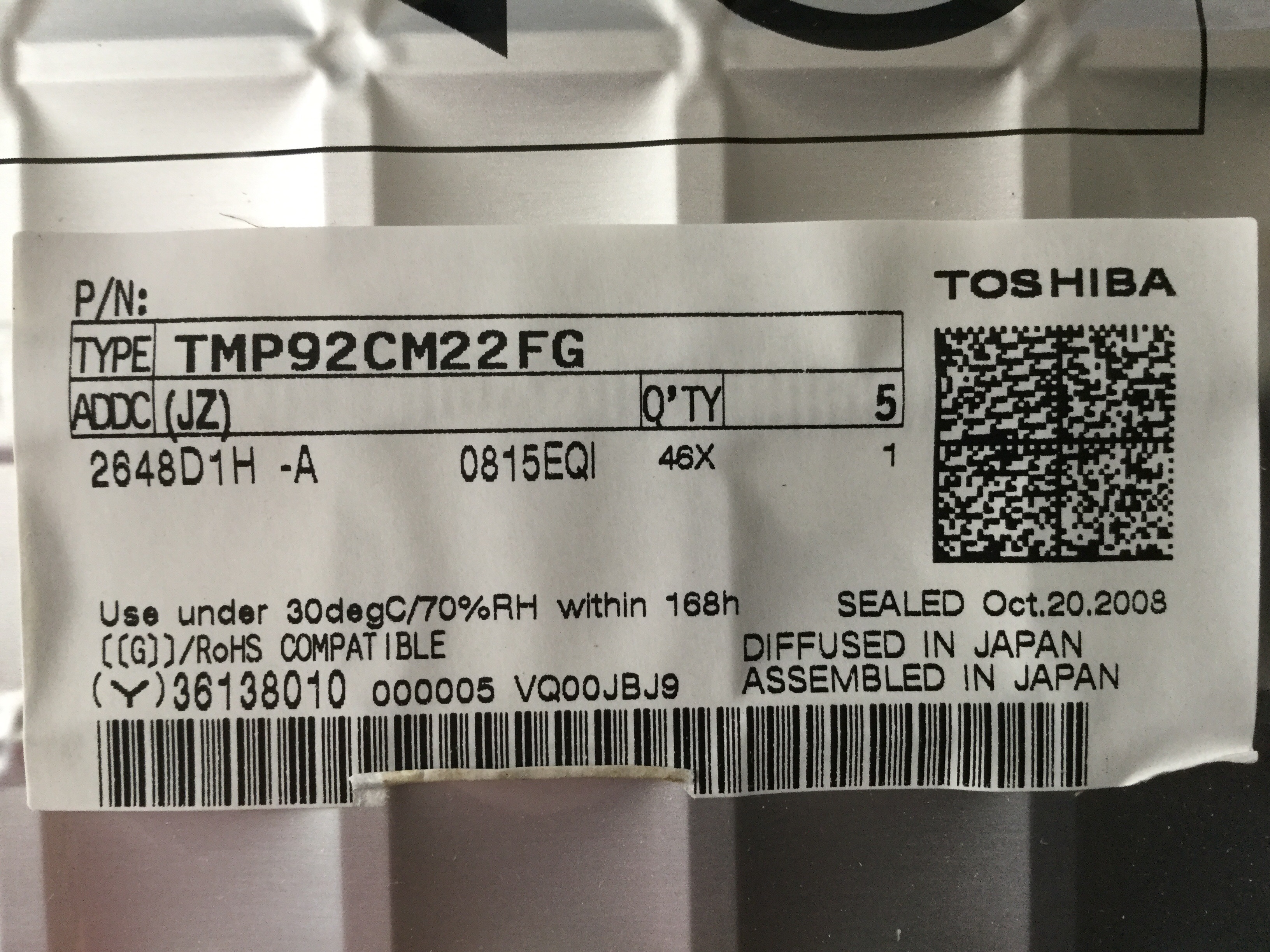 TMP92CM22FG(JZ)