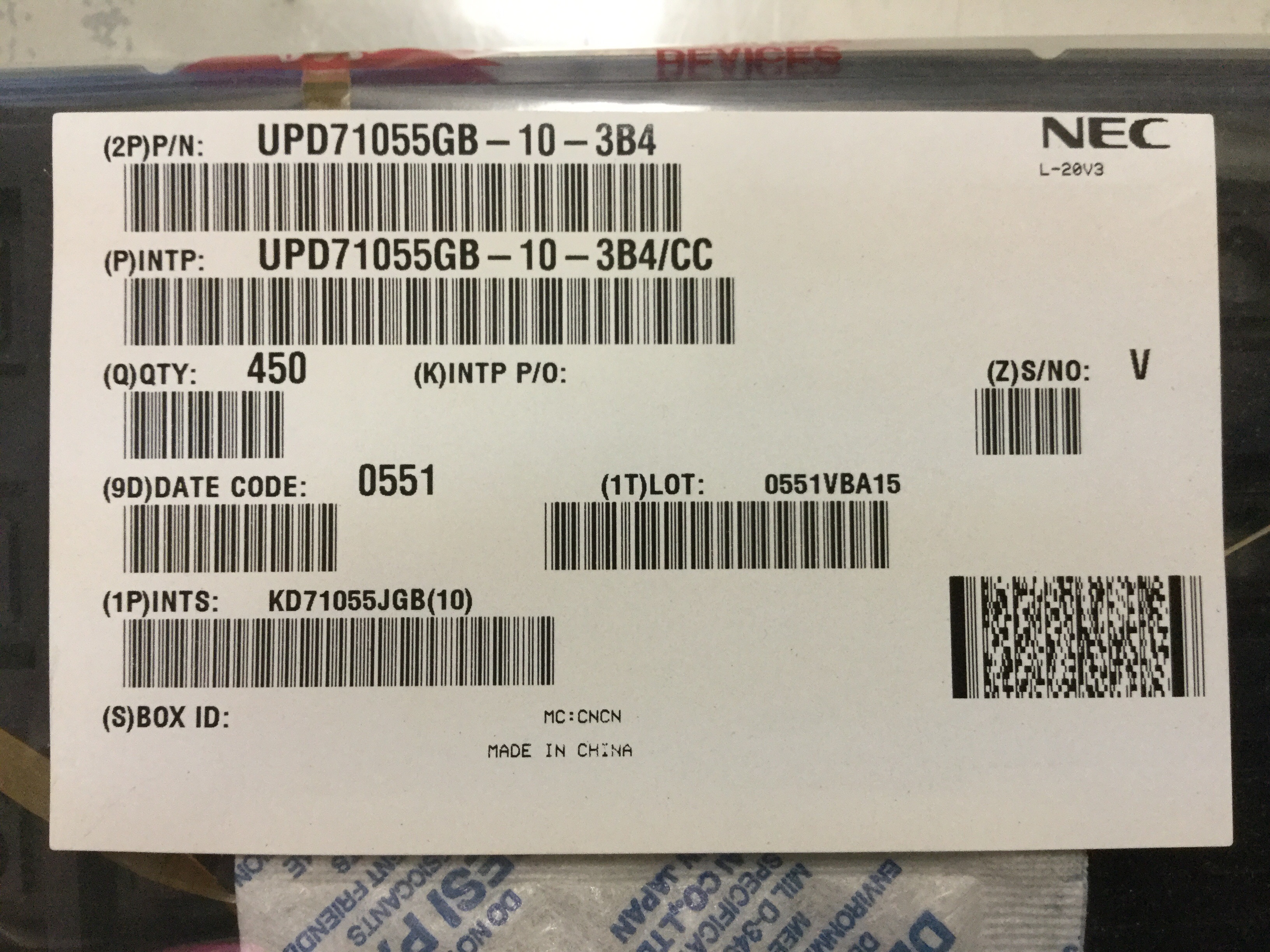 UPD71055GB-10-3B4