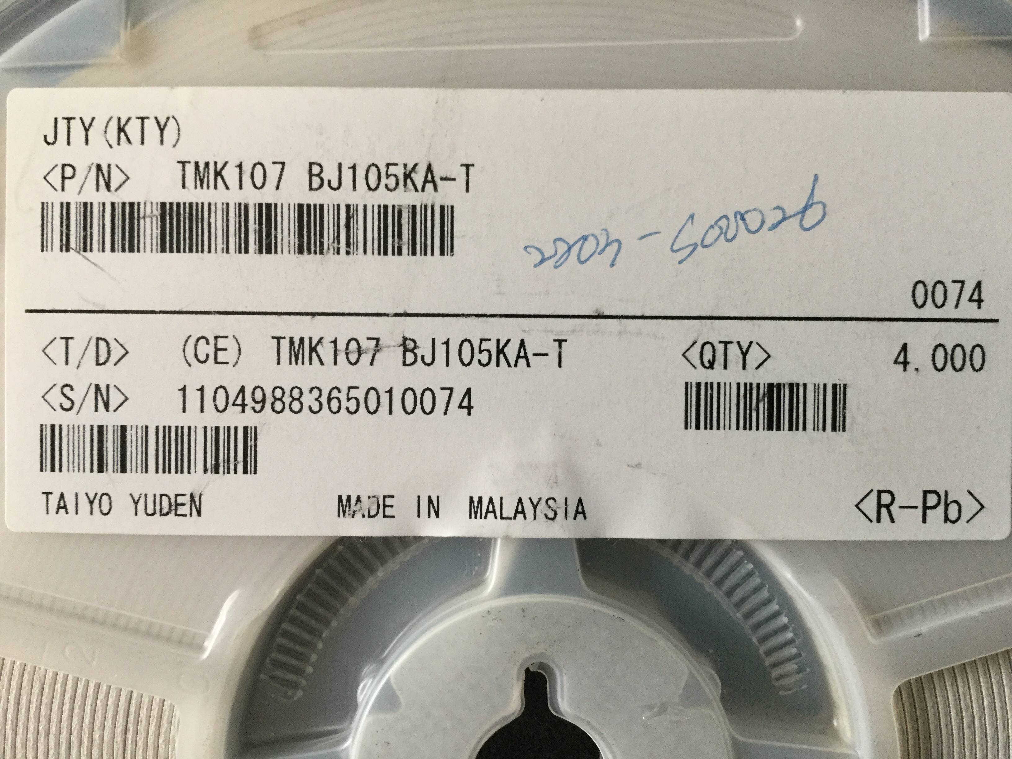 TMK107BJ105KA-T