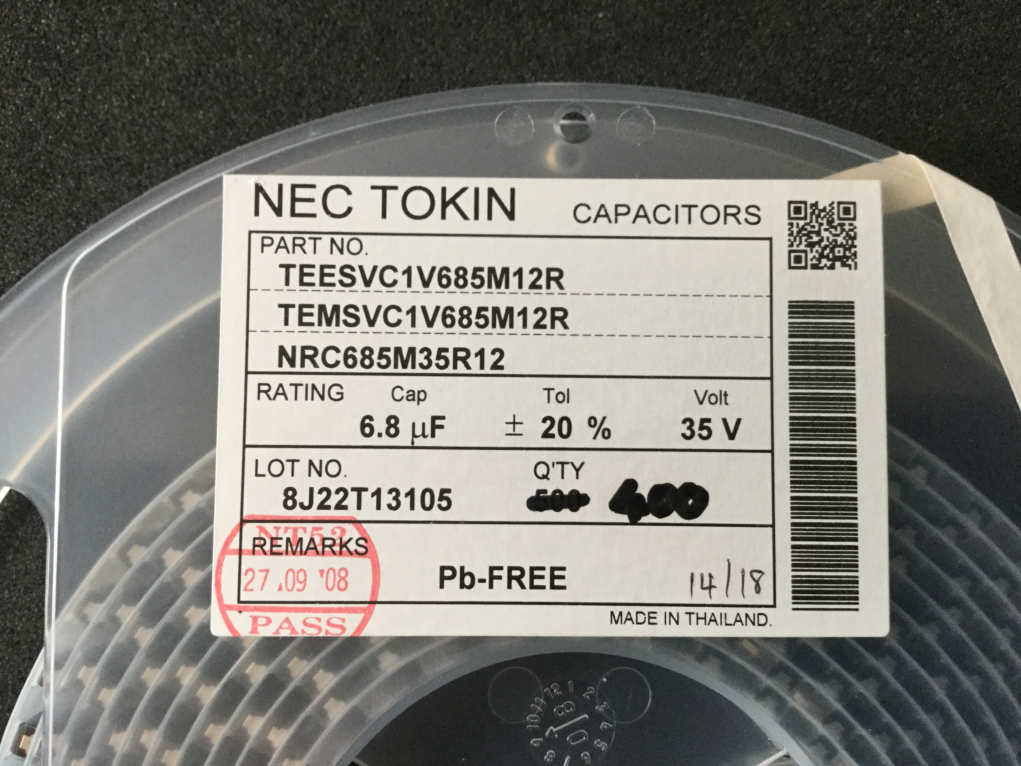 TEESVC1V685M12R