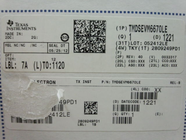 TMDSEVM6670LE