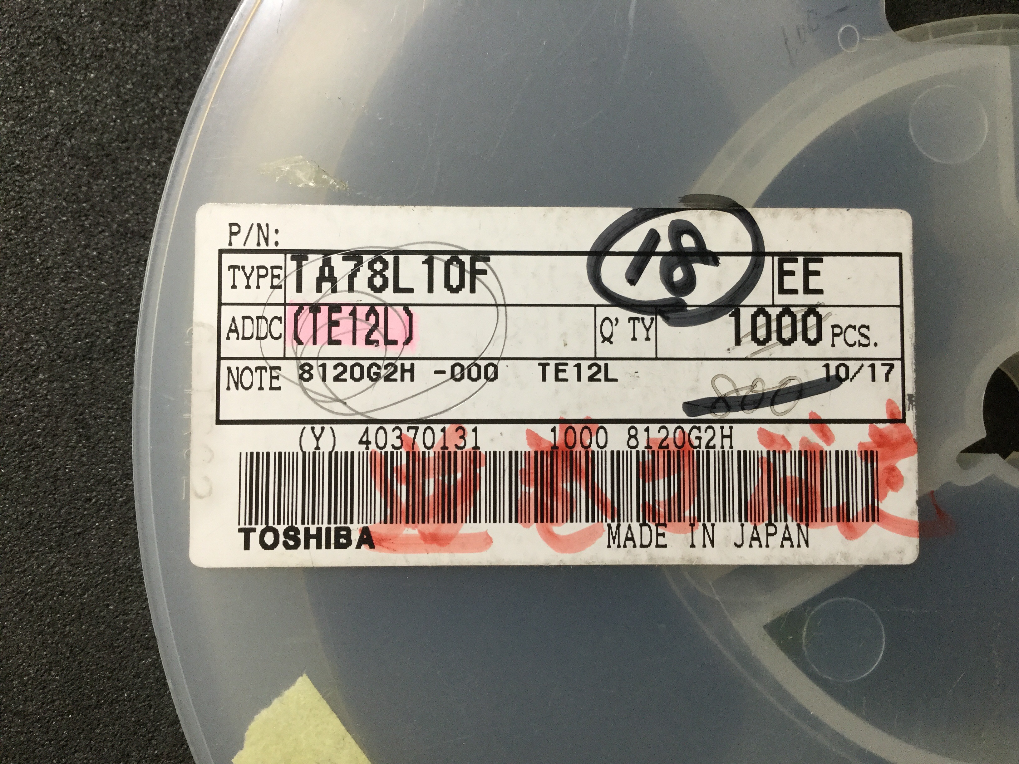 TA78L10F(TE12L)