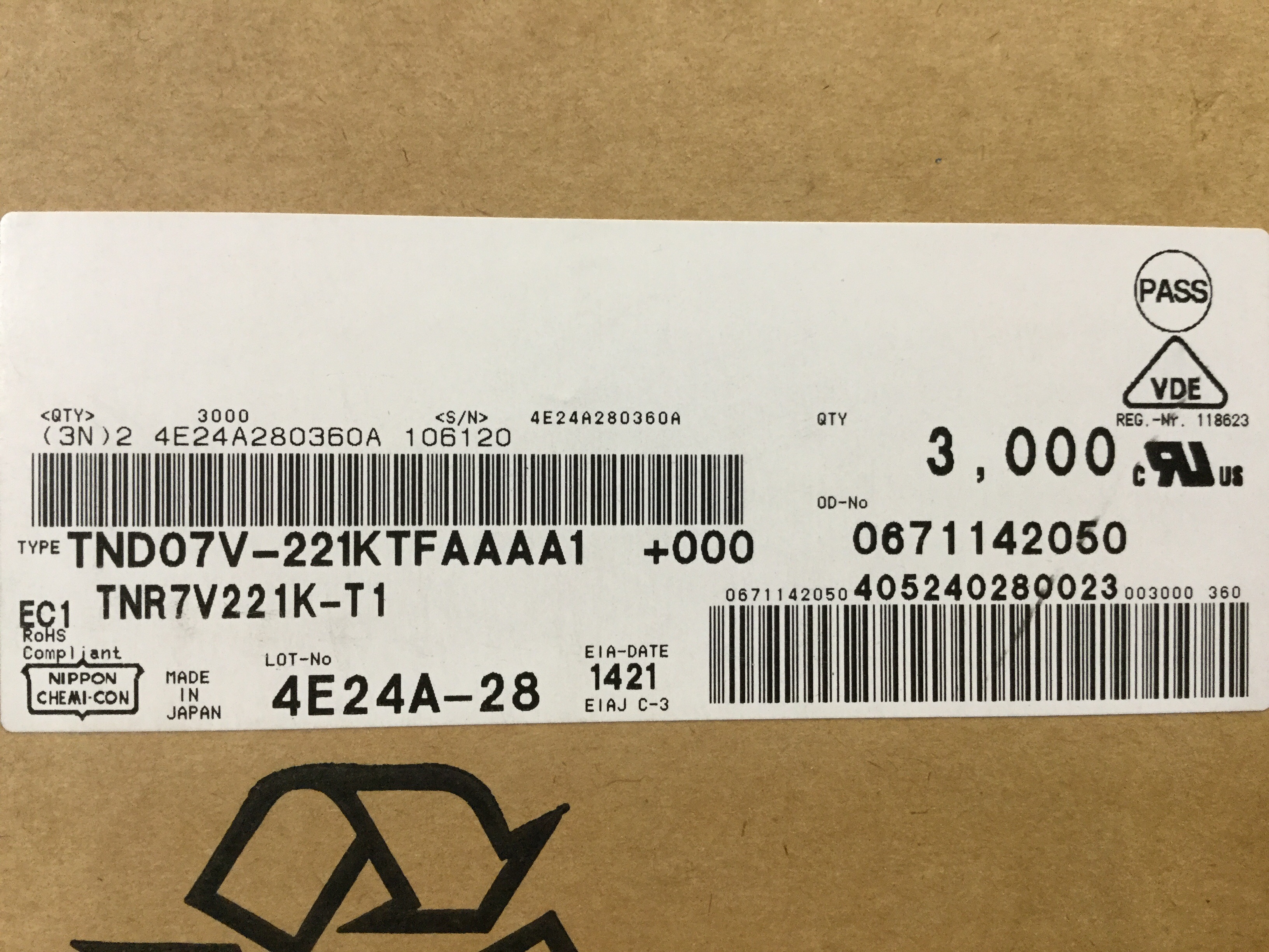 TND07V-221KTFAAAA1