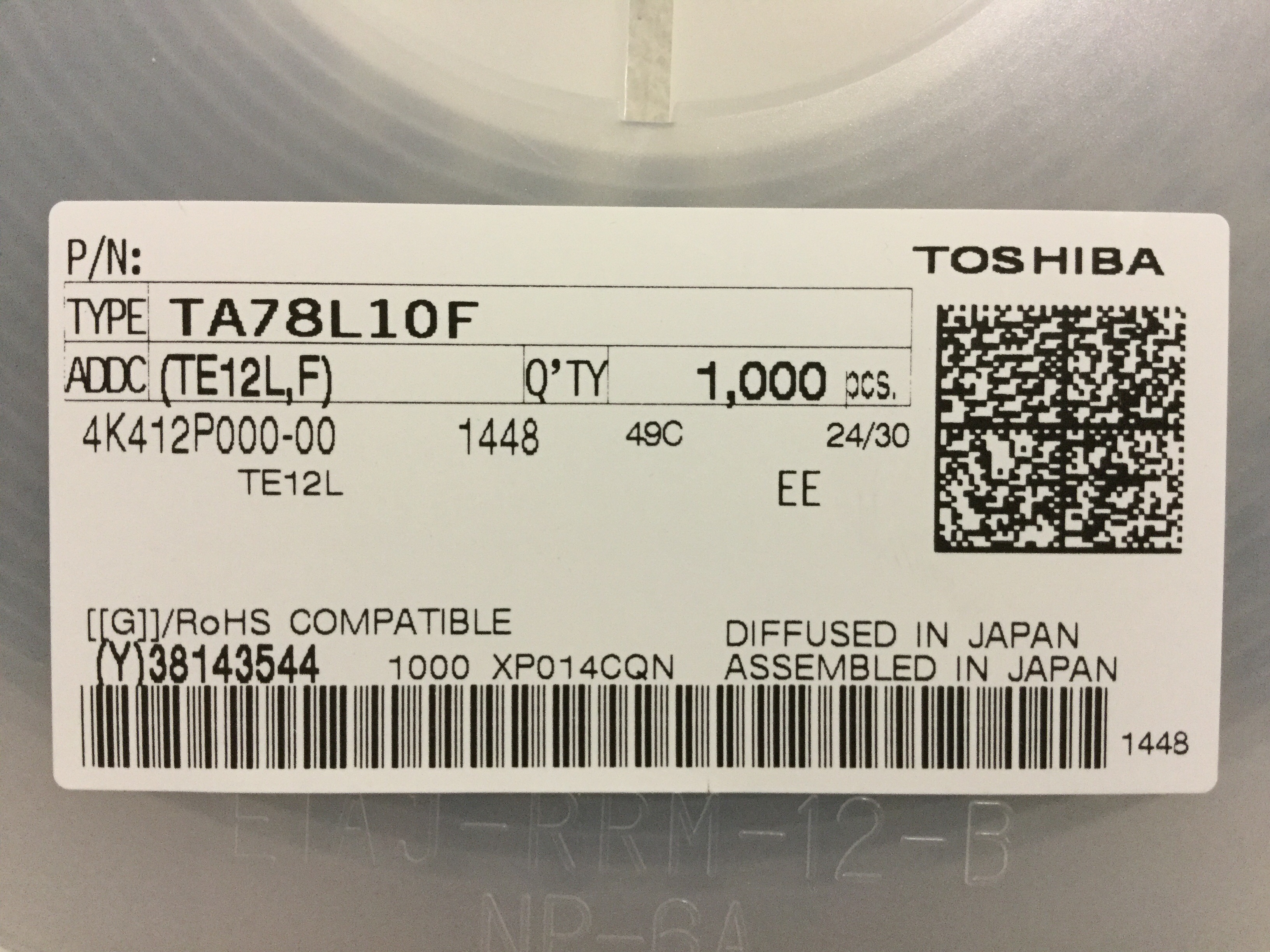 TA78L10F(TE12L,F)