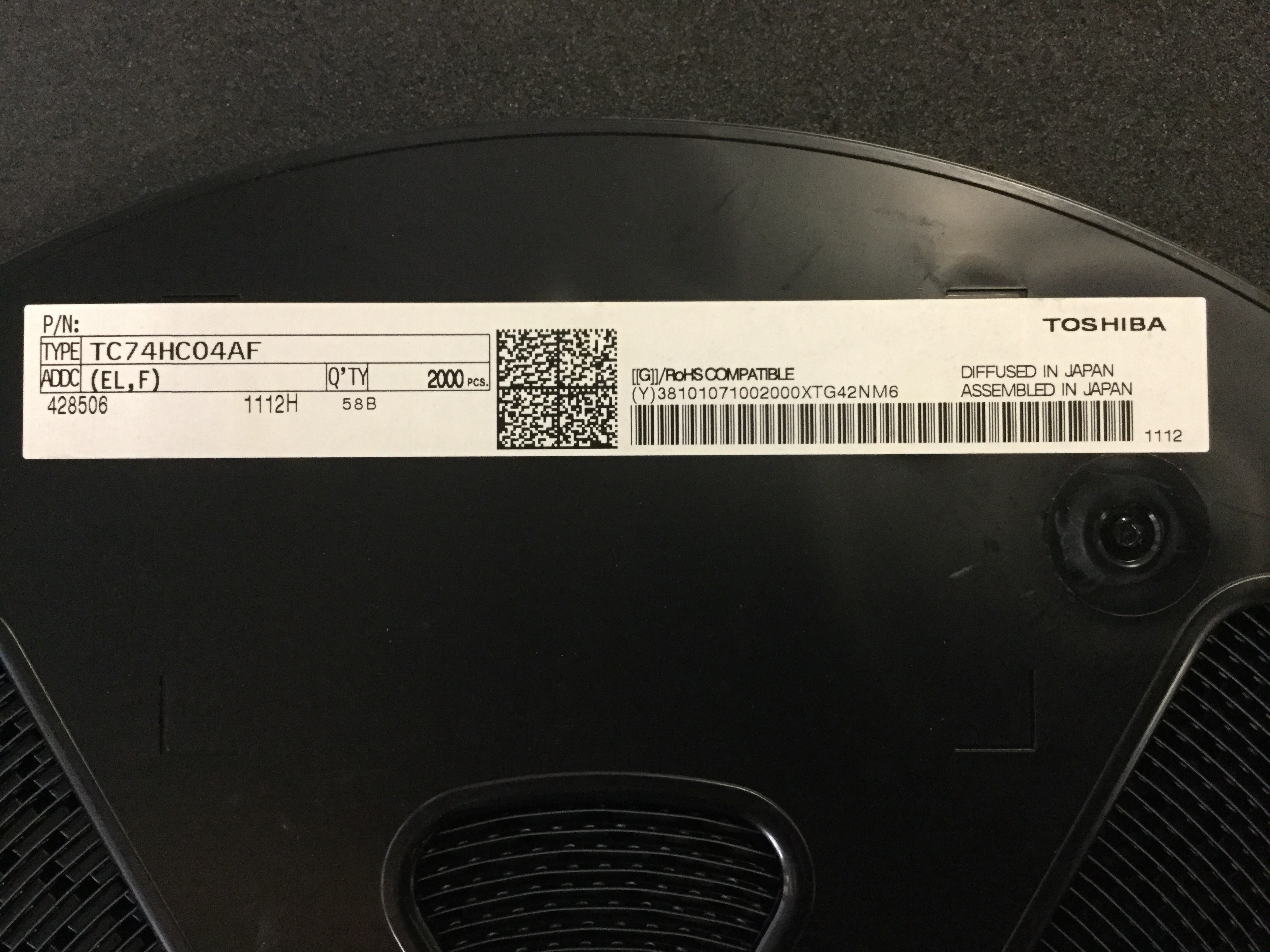 TC74HC04AF(EL,F)