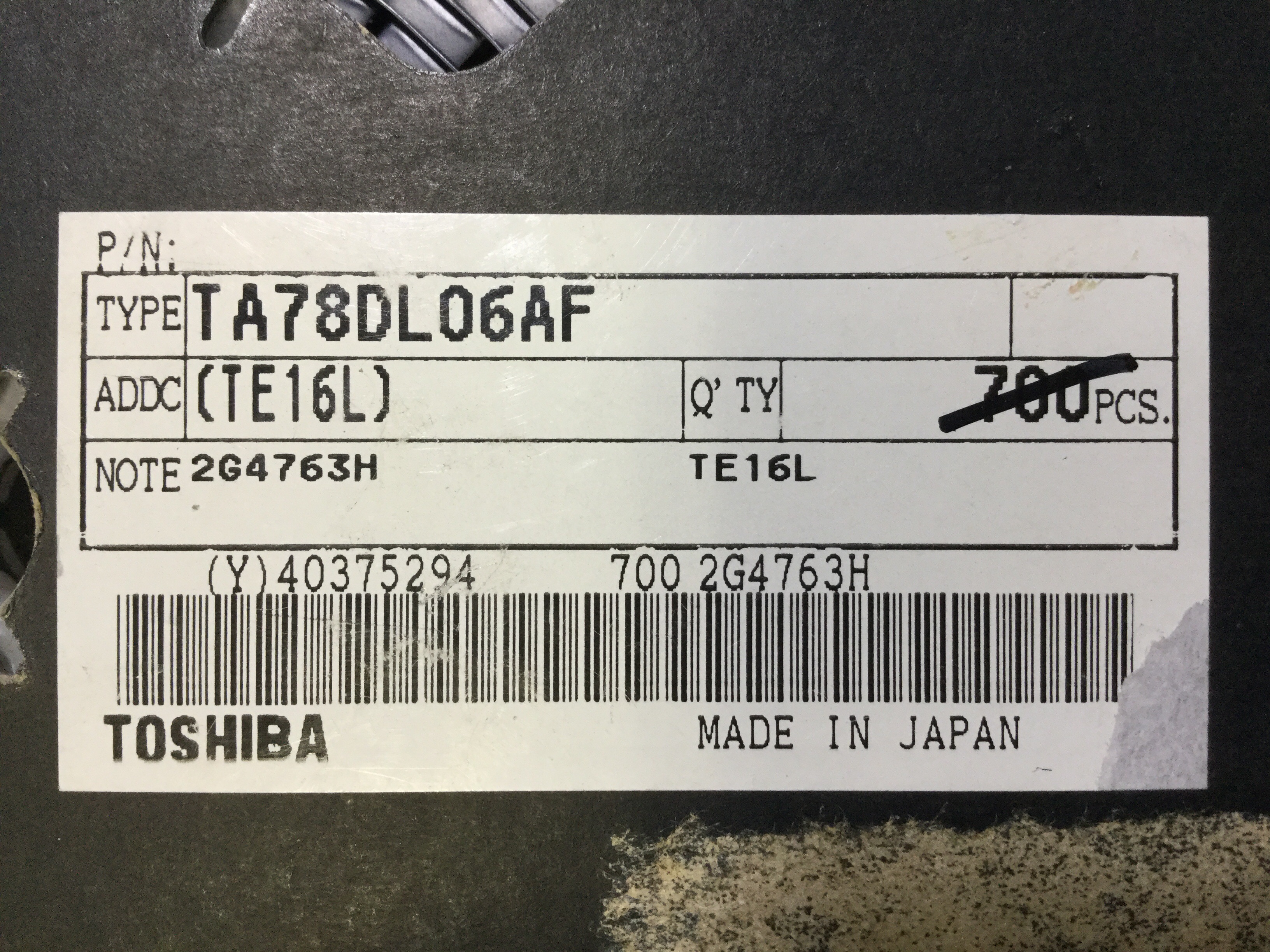 TA78DL06AF(TE16F)