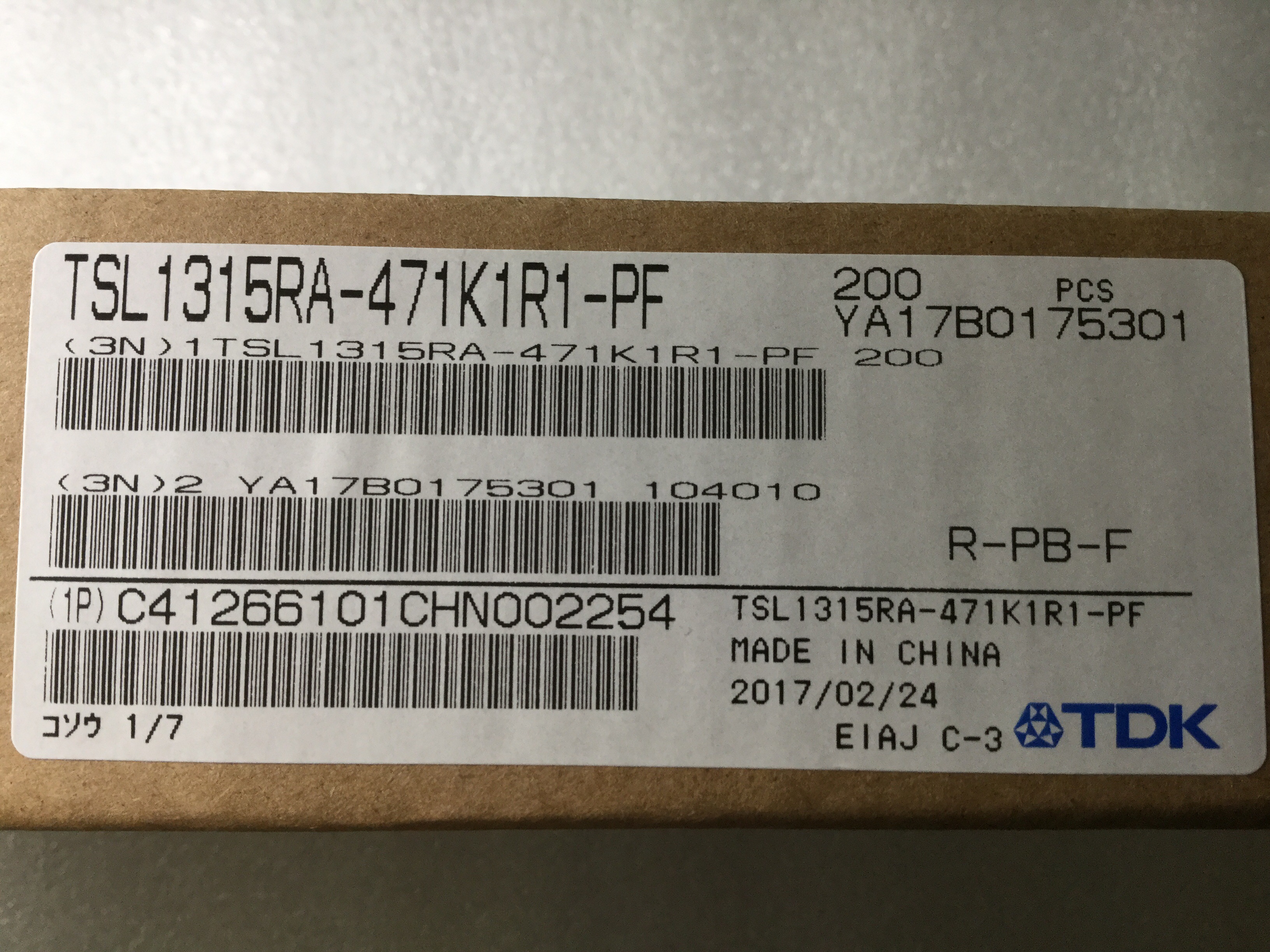 TSL1315RA-471K1R1-PF