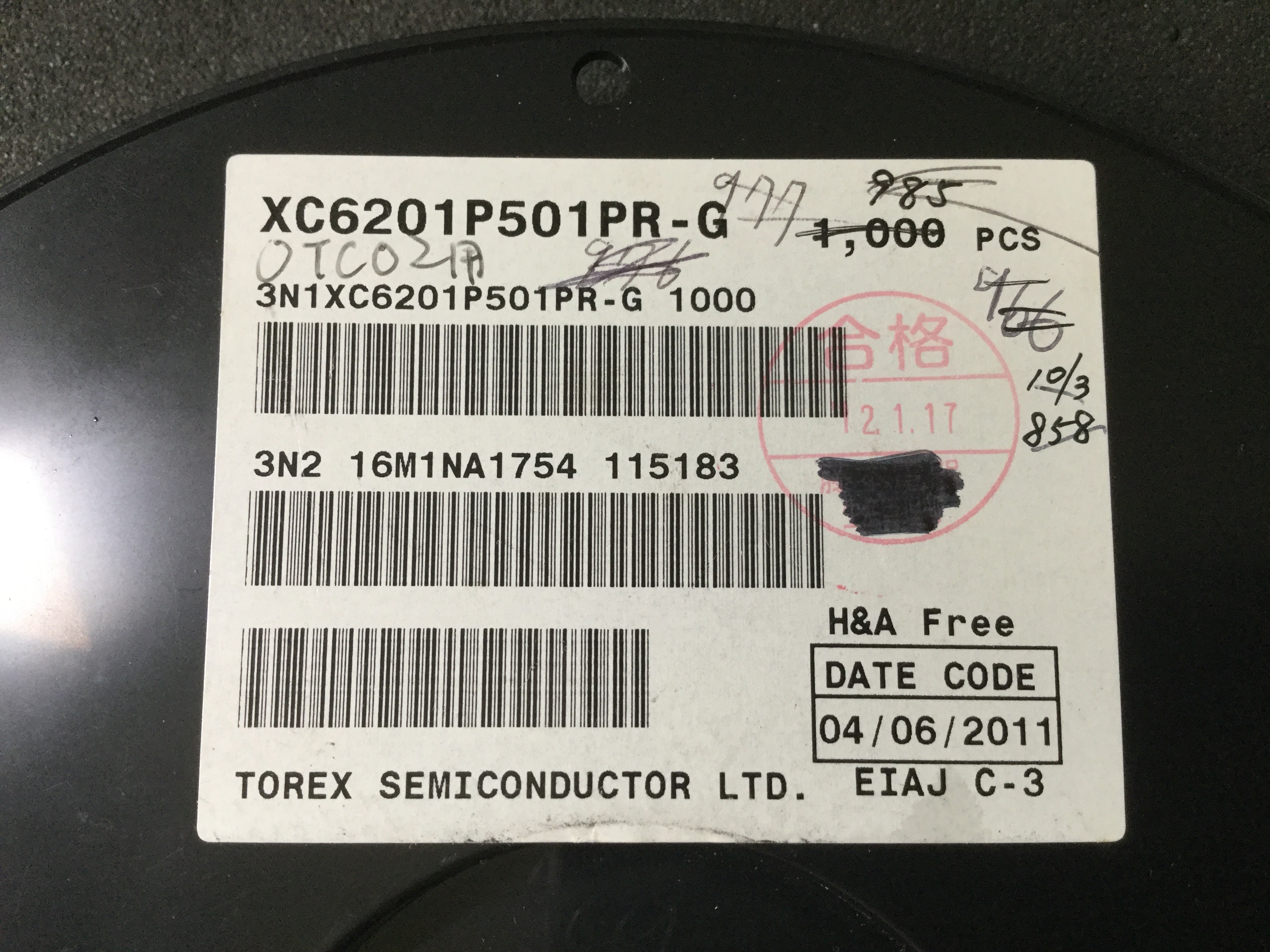 XC6201P501PR-G