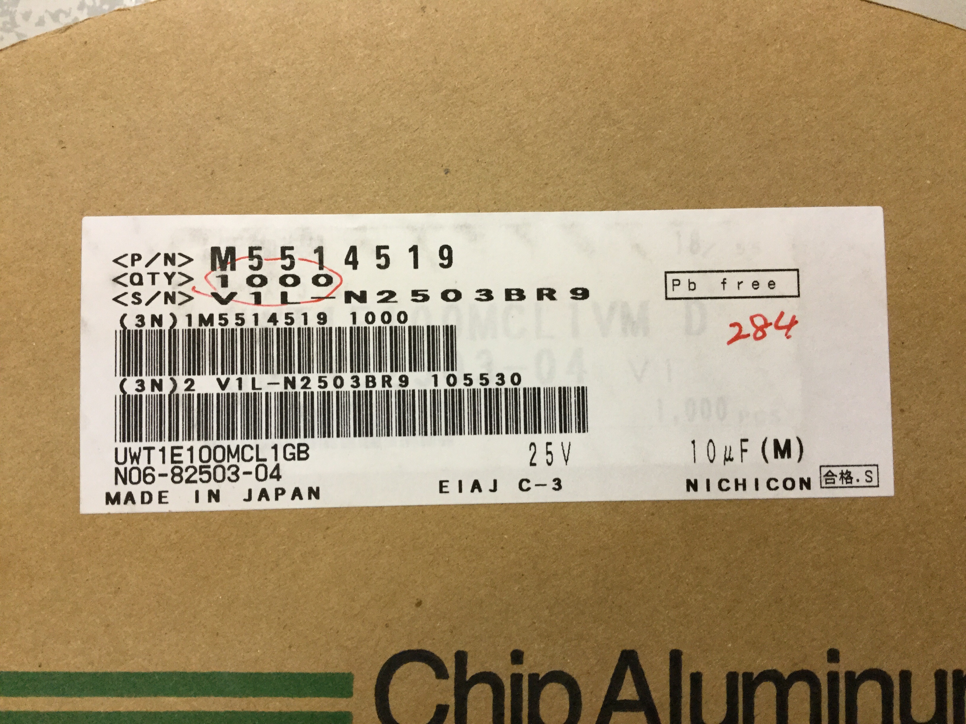 UWT1E100MCL1GB