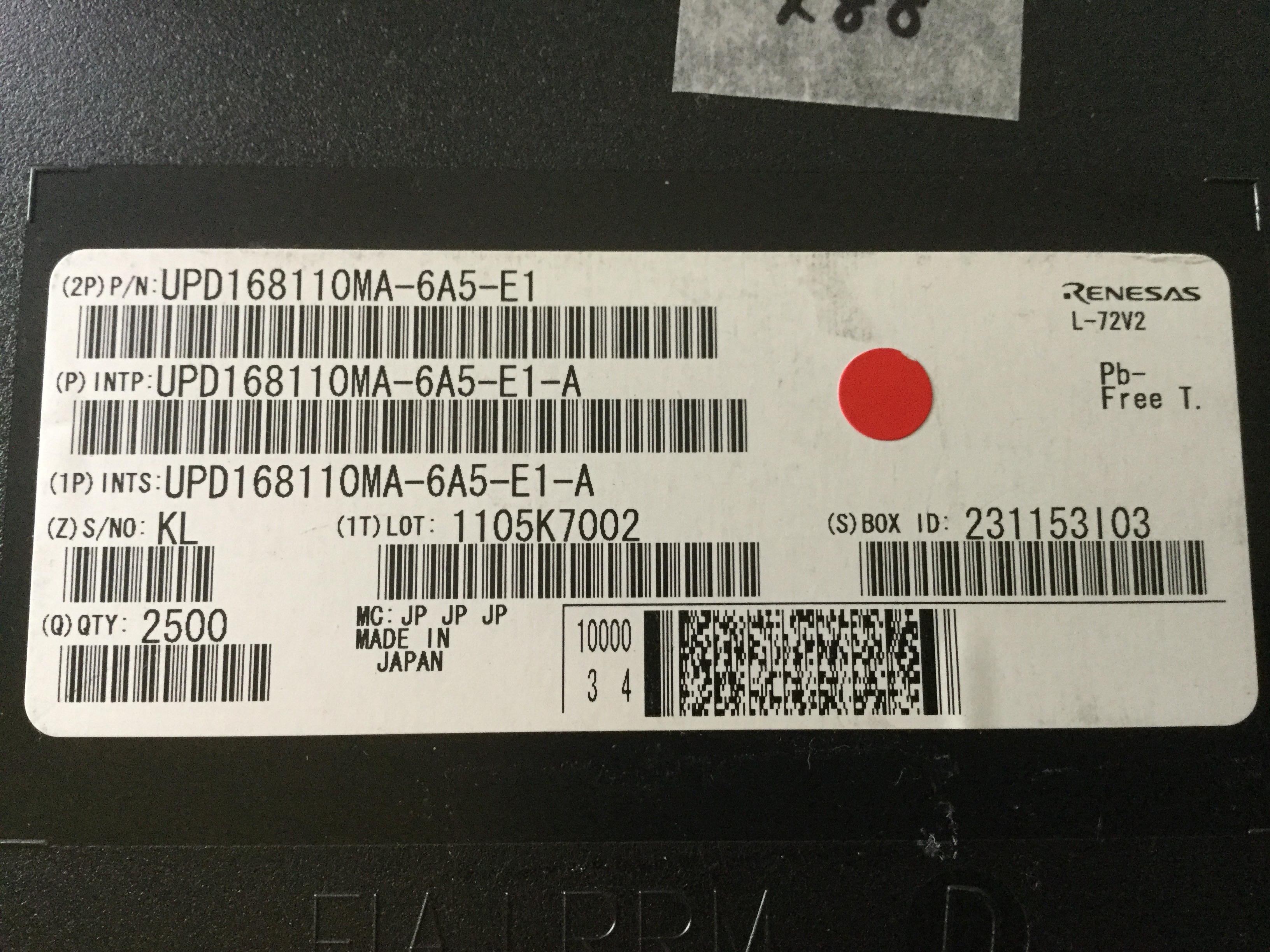 UPD168110MA-6A5-E1-A