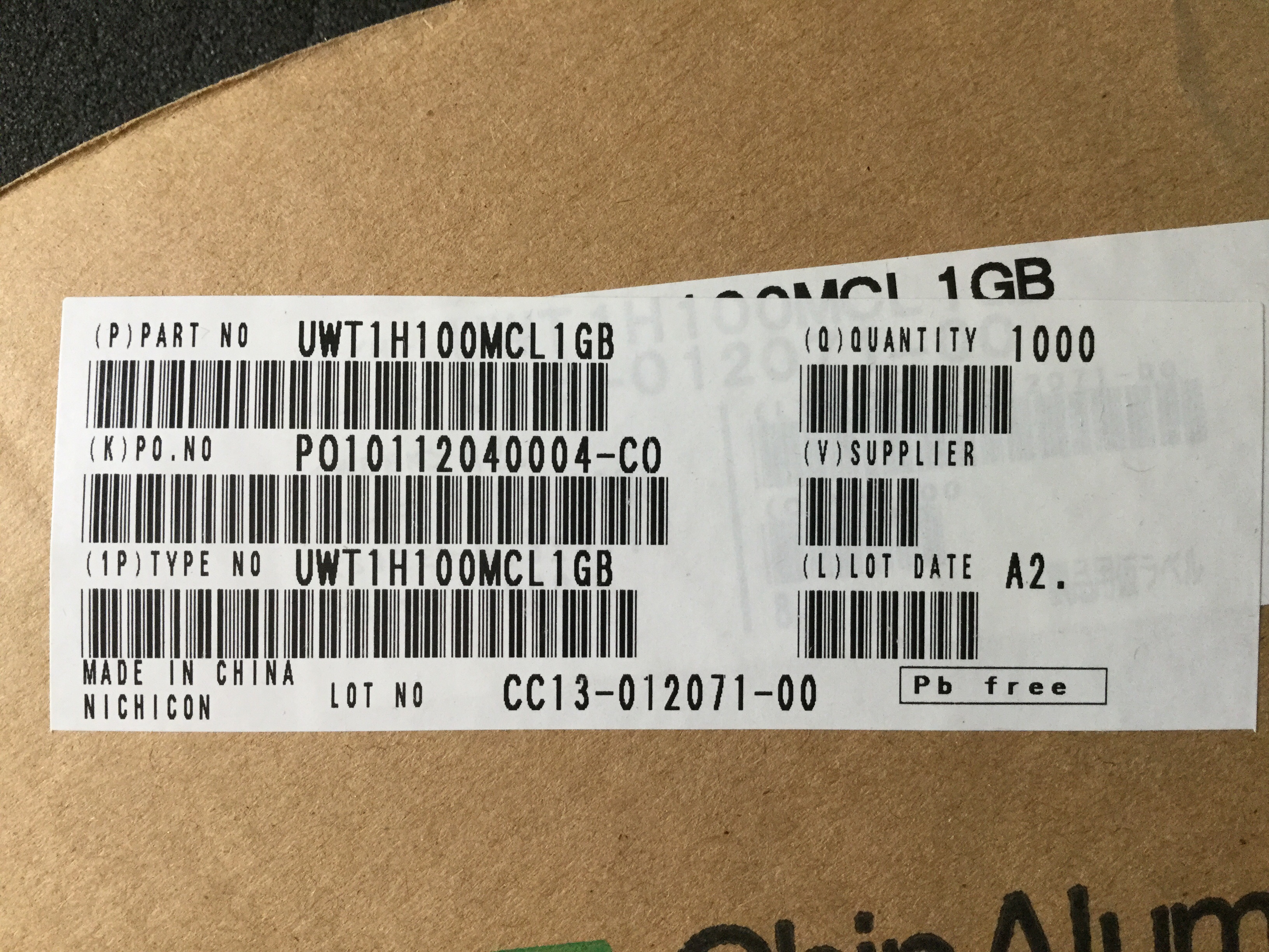 UWT1H100MCL1GB
