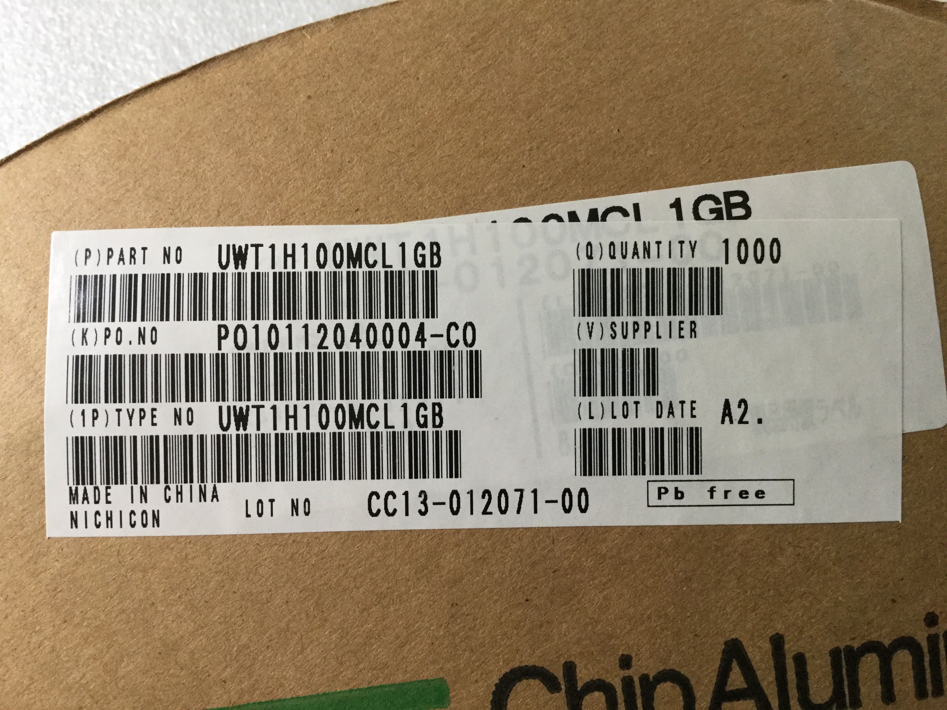 UWT1H100MCL1GB