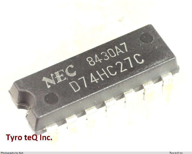 UPD74HC27C