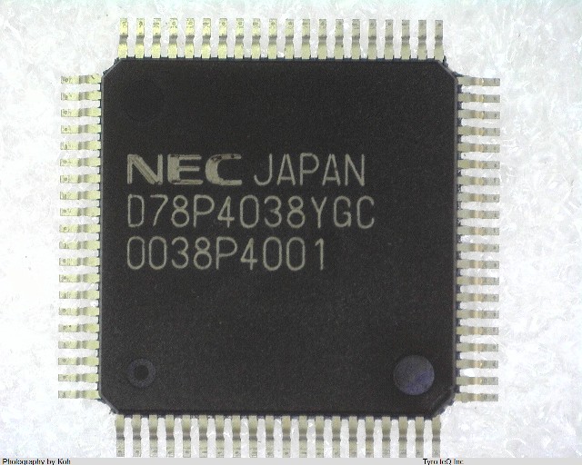 UPD78P4038YGC-8BT