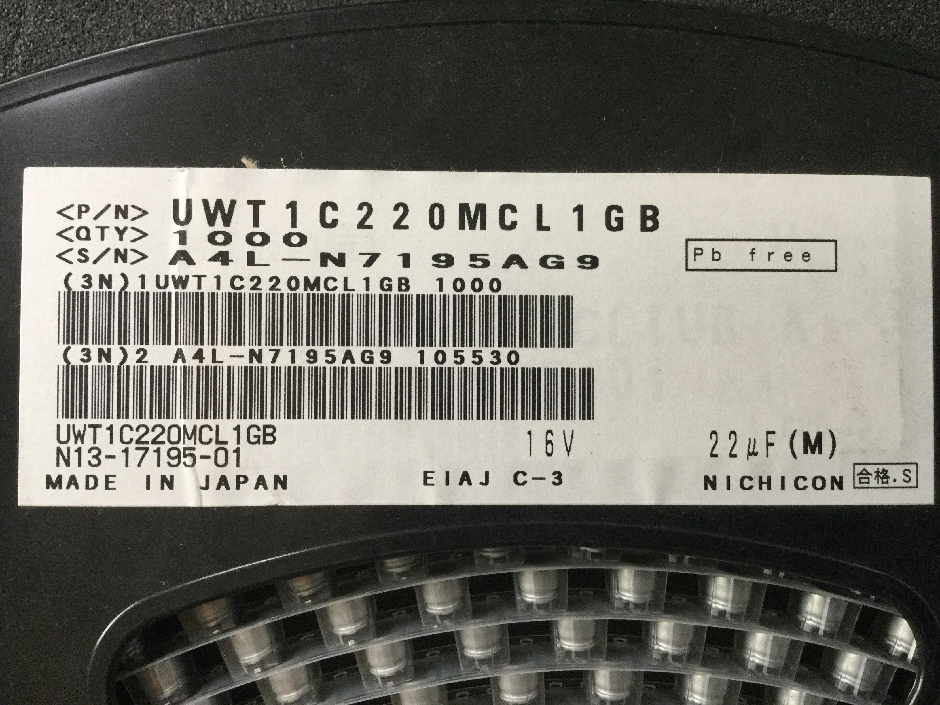 UWT1C220MCL1GB