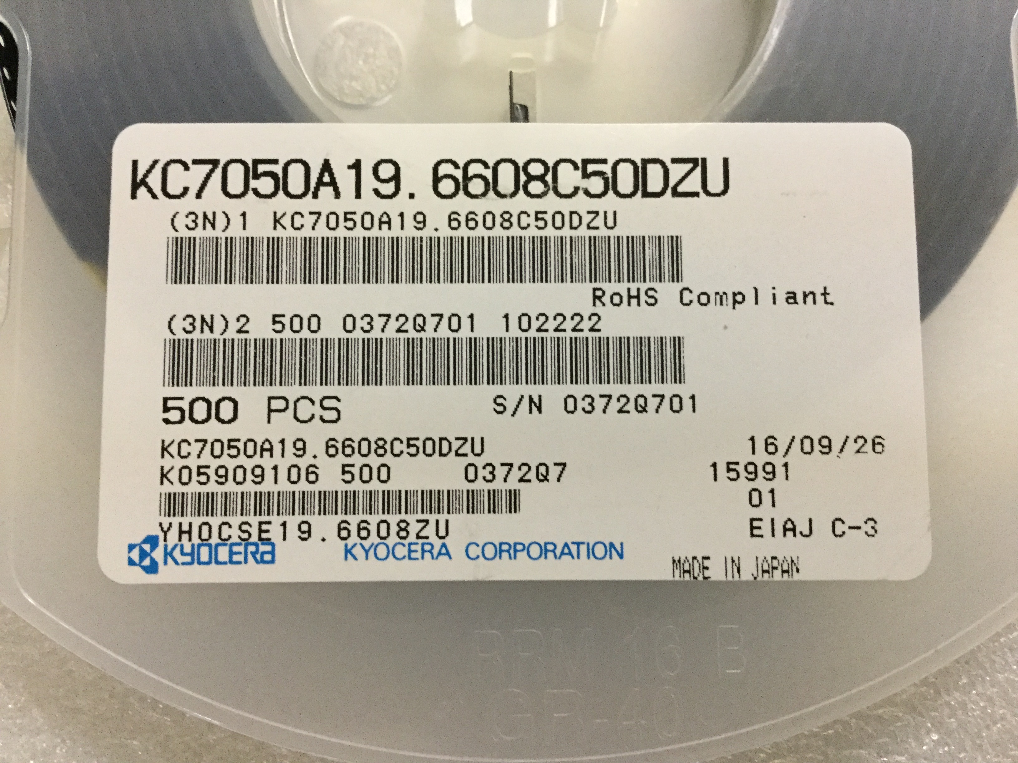 KC7050A19.6608C50DZU