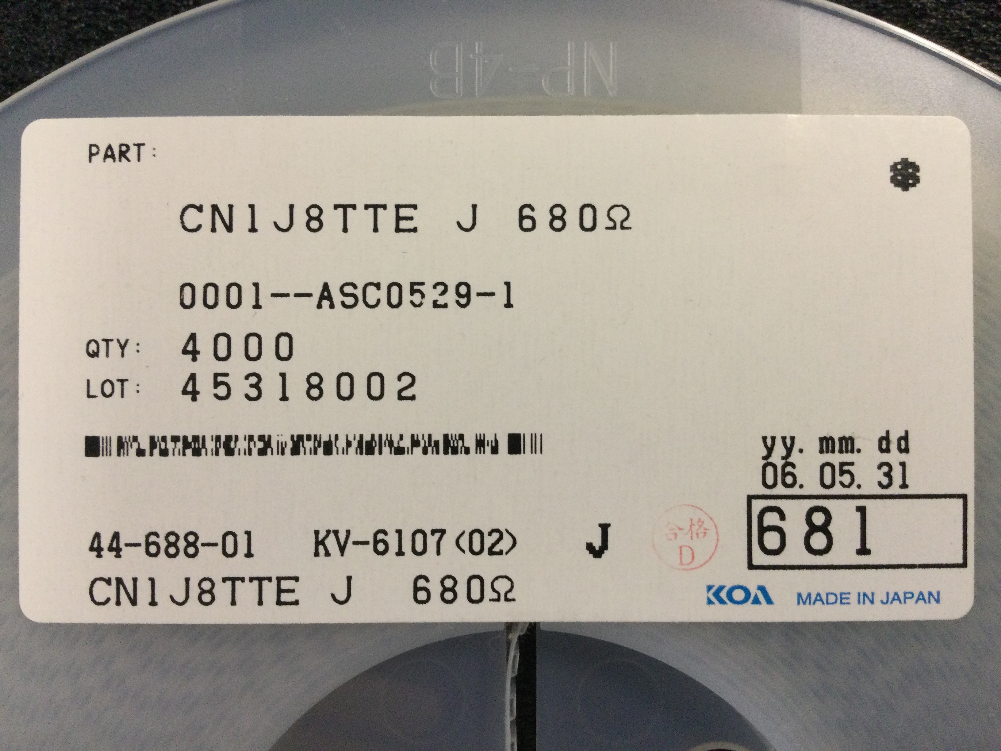 CN1J8TTE681J
