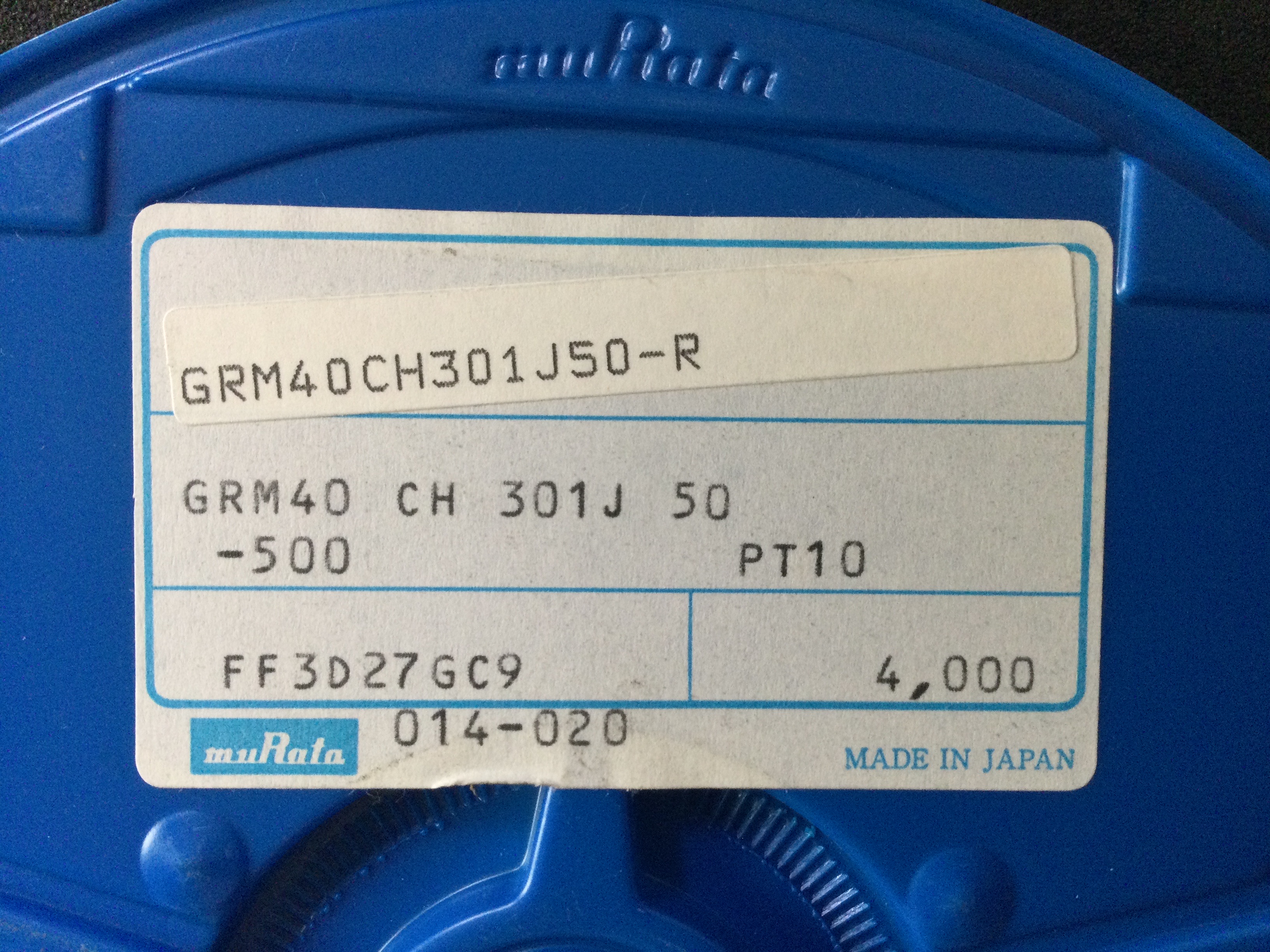 GRM40CH301J50-R