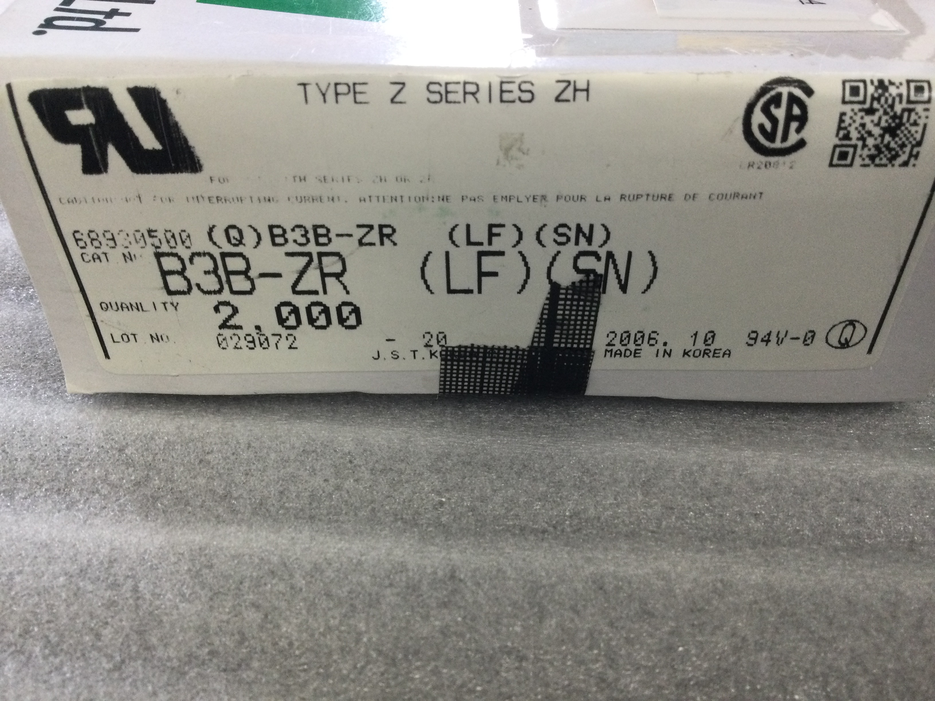 B3B-ZR(LF)(SN)