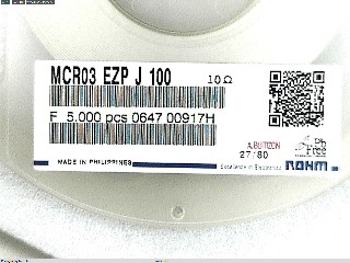MCR03EZPJ100
