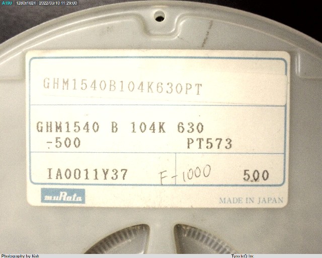 GHM1540B104K630PT