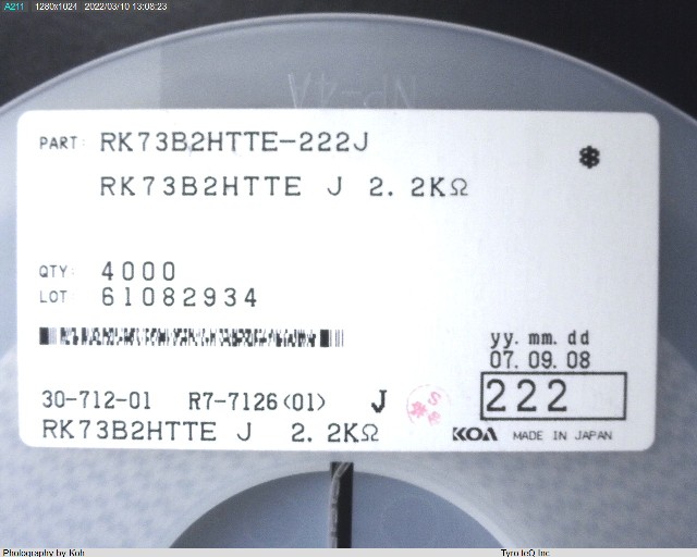 RK73B2HTTE222J