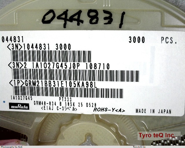 GRM21BB31E105KA98L