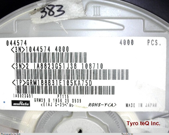 GRM188B31E105KA75D