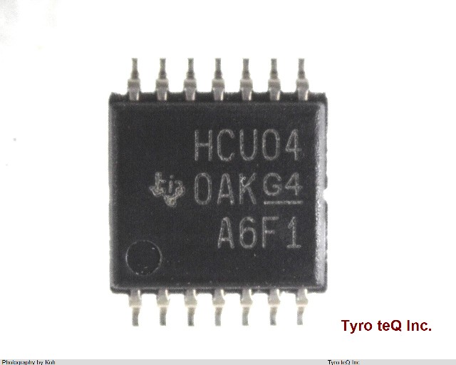 SN74HCU04PW